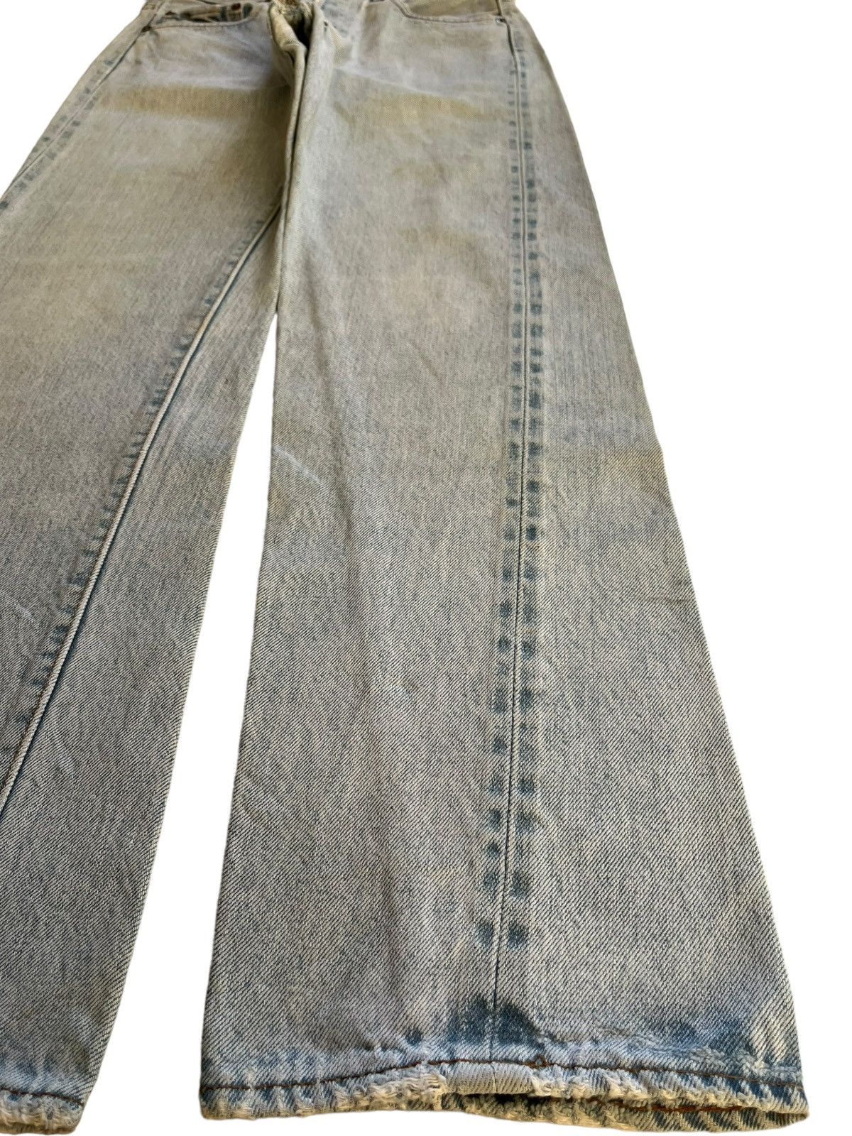 Levi's Vintage 70s Levis 501 Selvedge Bartacks Jeans Button 524 Size US 26 / EU 42 - 8 Thumbnail