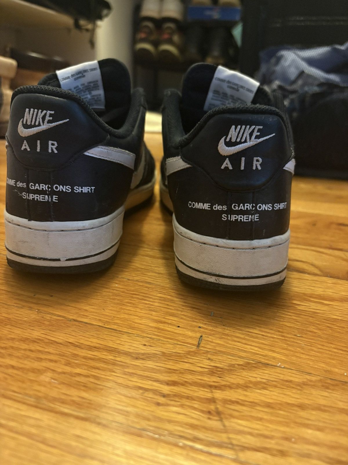 Comme des Garcons SHIRT × Nike × Supreme AF1 Low Supreme X CDG Size US 11 / EU 44 - 6 Thumbnail