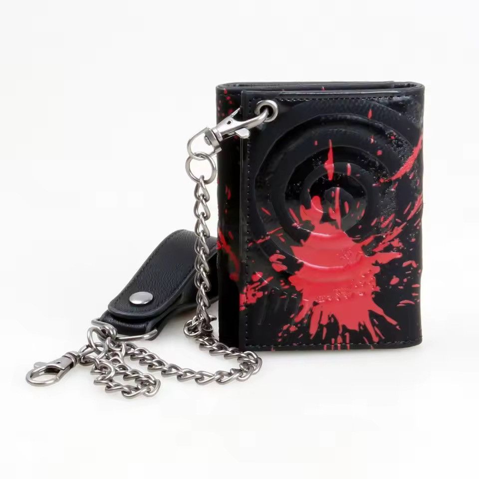 Other Punk Gothic Streetwear Printed Wallet With Chain Size ONE SIZE - 1 Thumbnail