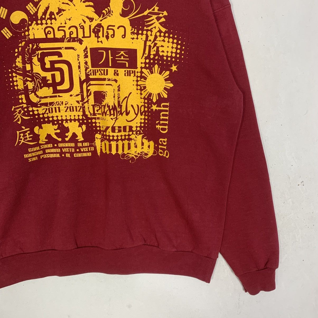 Hanes Vintage Hanes 760 StreetWear JapaneseBrand Sweatshirt Size US L / EU 52-54 / 3 - 6 Thumbnail