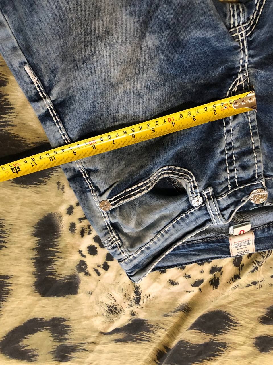 True Religion Vintage Y2k True Religion Big Logo Jeans Size 32" / US 10 / IT 46 - 16 Thumbnail