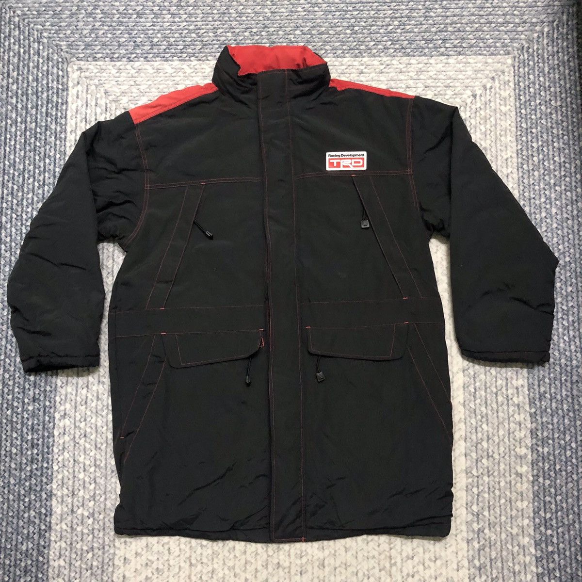 Vintage Vintage 90s Toyota Racing Development Parka Jacket Size US XL / EU 56 / 4 - 1 Thumbnail