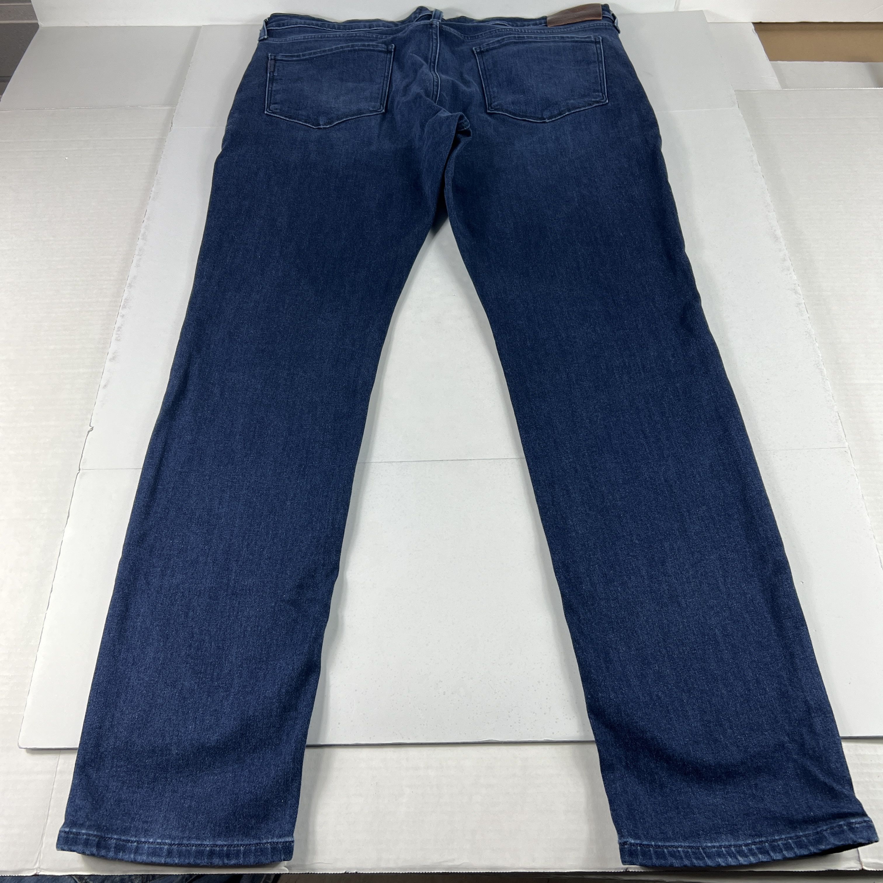 Paige Paige Jeans Lennox Slim Straight Blue Stretch Denim Size US 39 - 9 Thumbnail