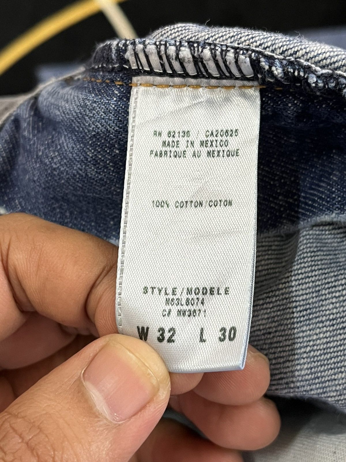 Guess Vintage Guess The Cliff Flare Bootcut Denim Size US 34 / EU 50 - 11 Thumbnail