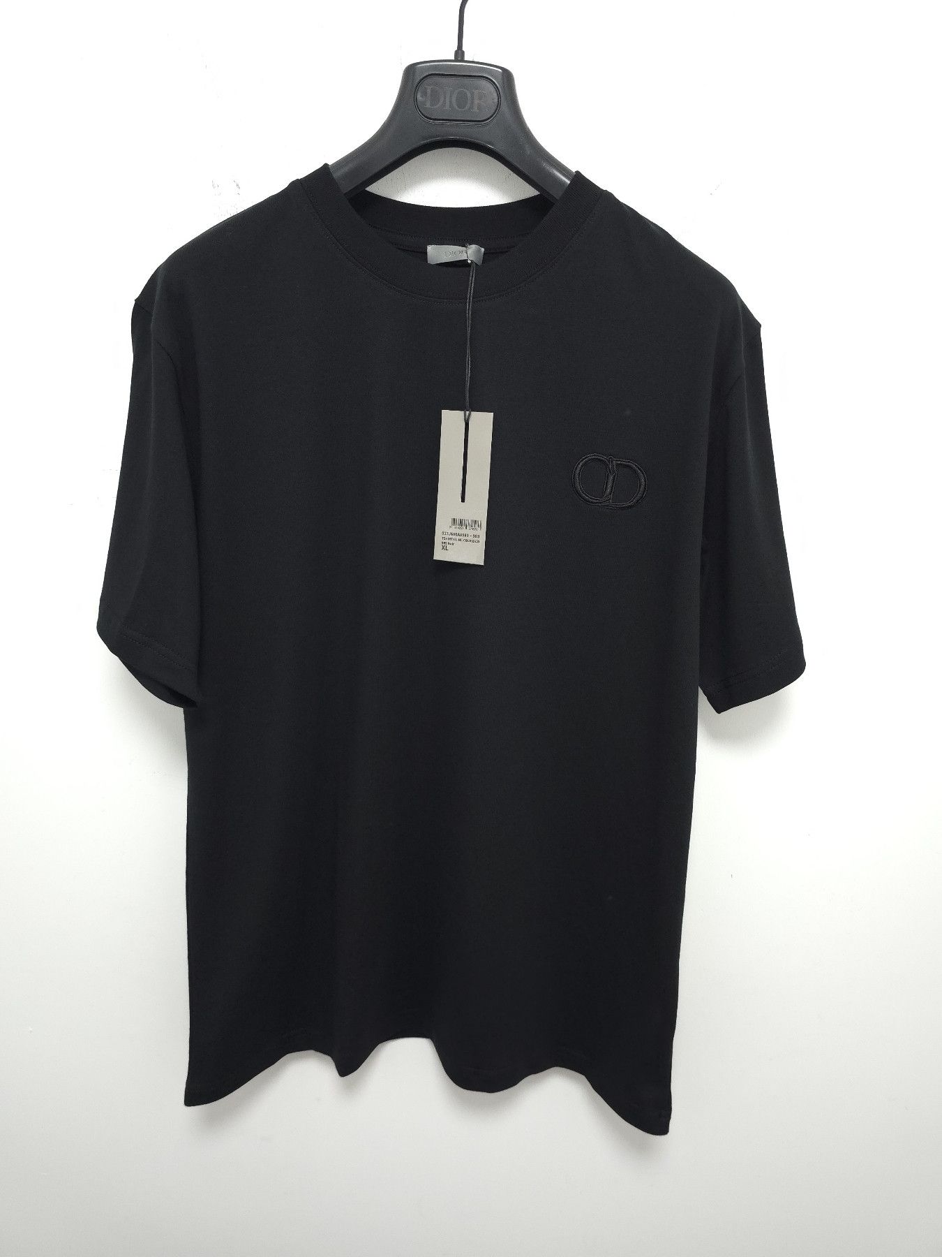 Dior Dior Embroidered CD Logo T-Shirt Size XL Size US XL / EU 56 / 4 - 1 Thumbnail
