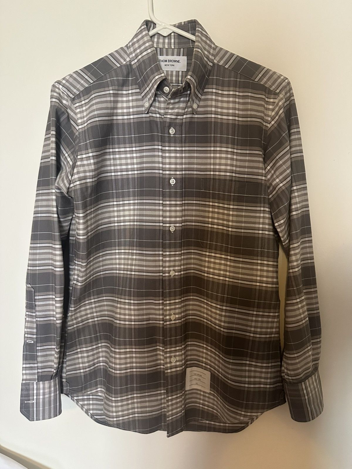 Thom Browne Thom Browne Plaid Shirt Size US M / EU 48-50 / 2 - 1 Thumbnail