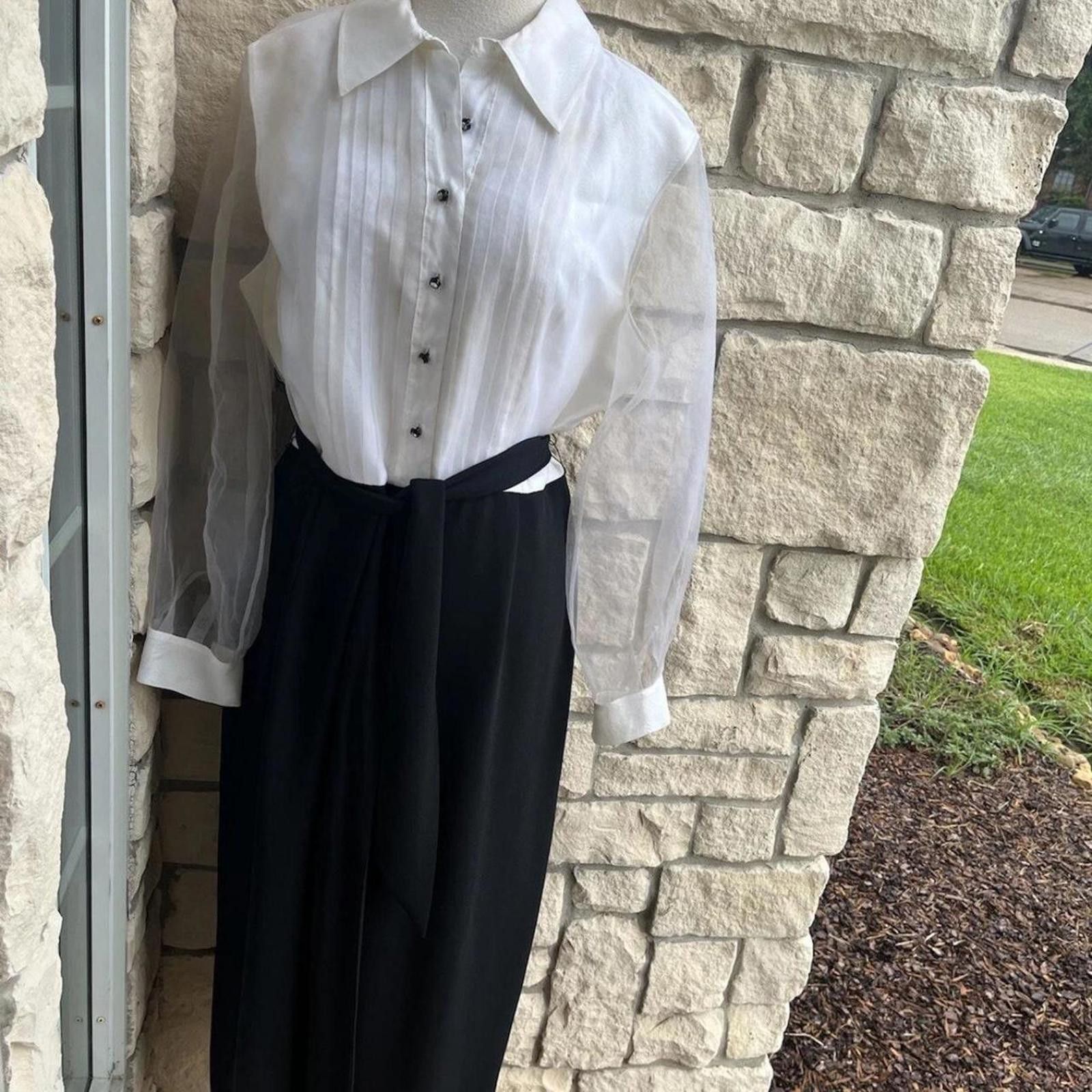 Other Vintage Talbots Dress tag large belted Size L / US 10 / IT 46 - 1 Thumbnail