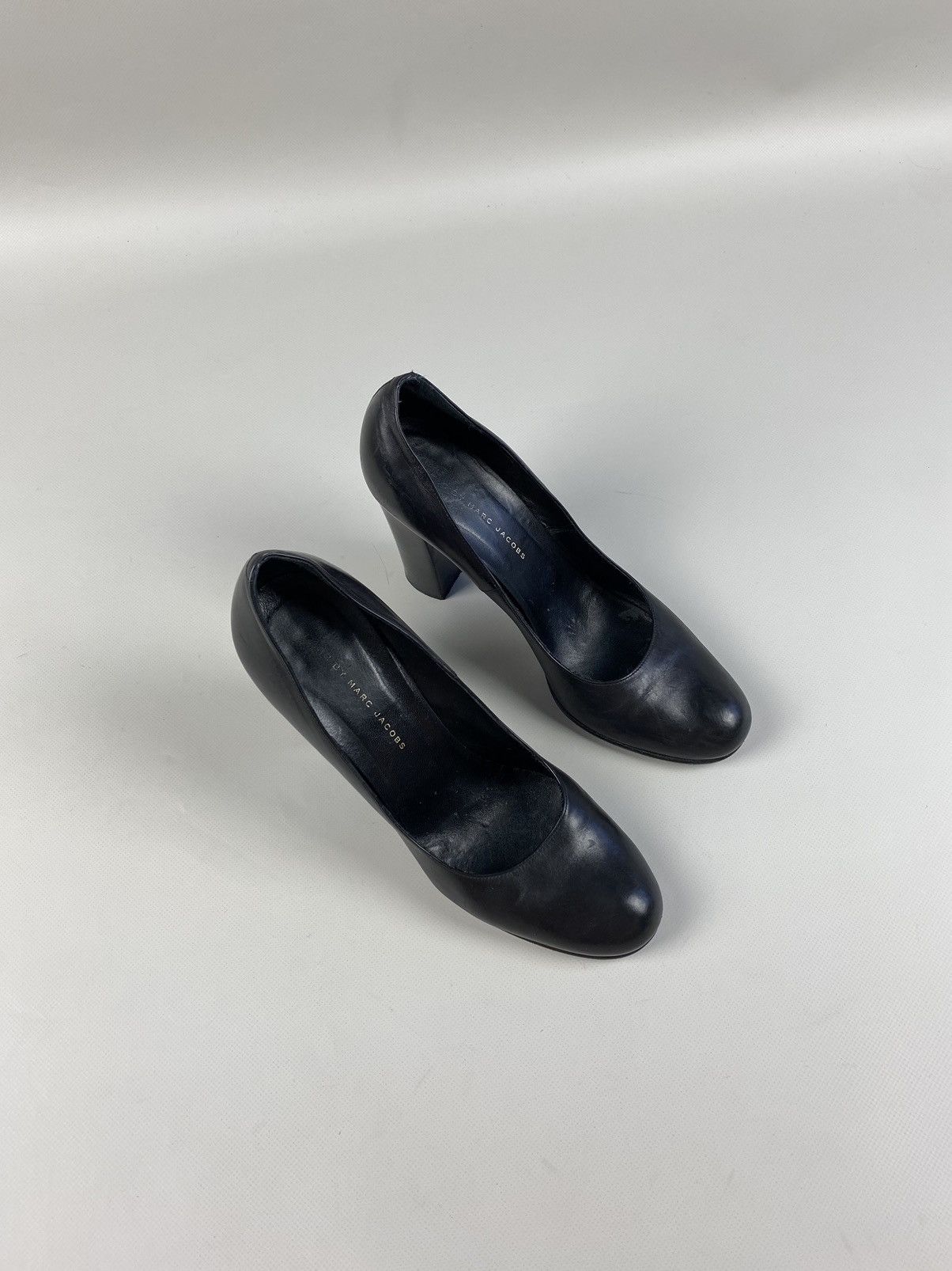 Marc Jacobs Marc by Marc Jacobs ladies leather heels shoes size 39 1/2 Size US 9.5 / IT 39.5 - 13 Thumbnail