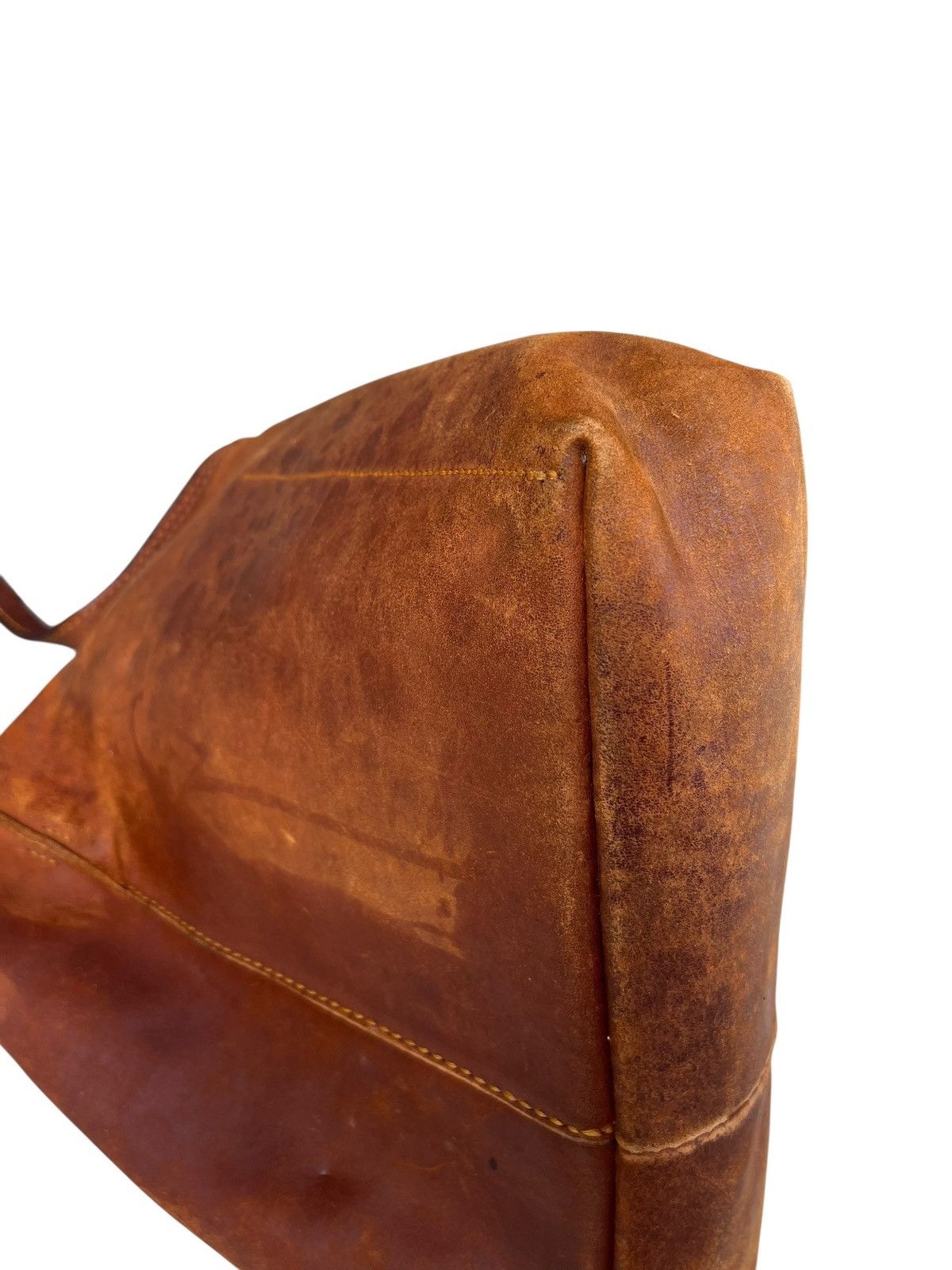 Leather Distressed Patina Leather Tote Bag GUATE Japan Size ONE SIZE - 17 Thumbnail