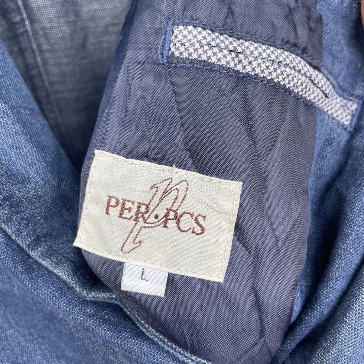 45rpm × Indigo Vintage Japanese Brand Per.Pcs Indigo Workwear Size US M / EU 48-50 / 2 - 8 Thumbnail