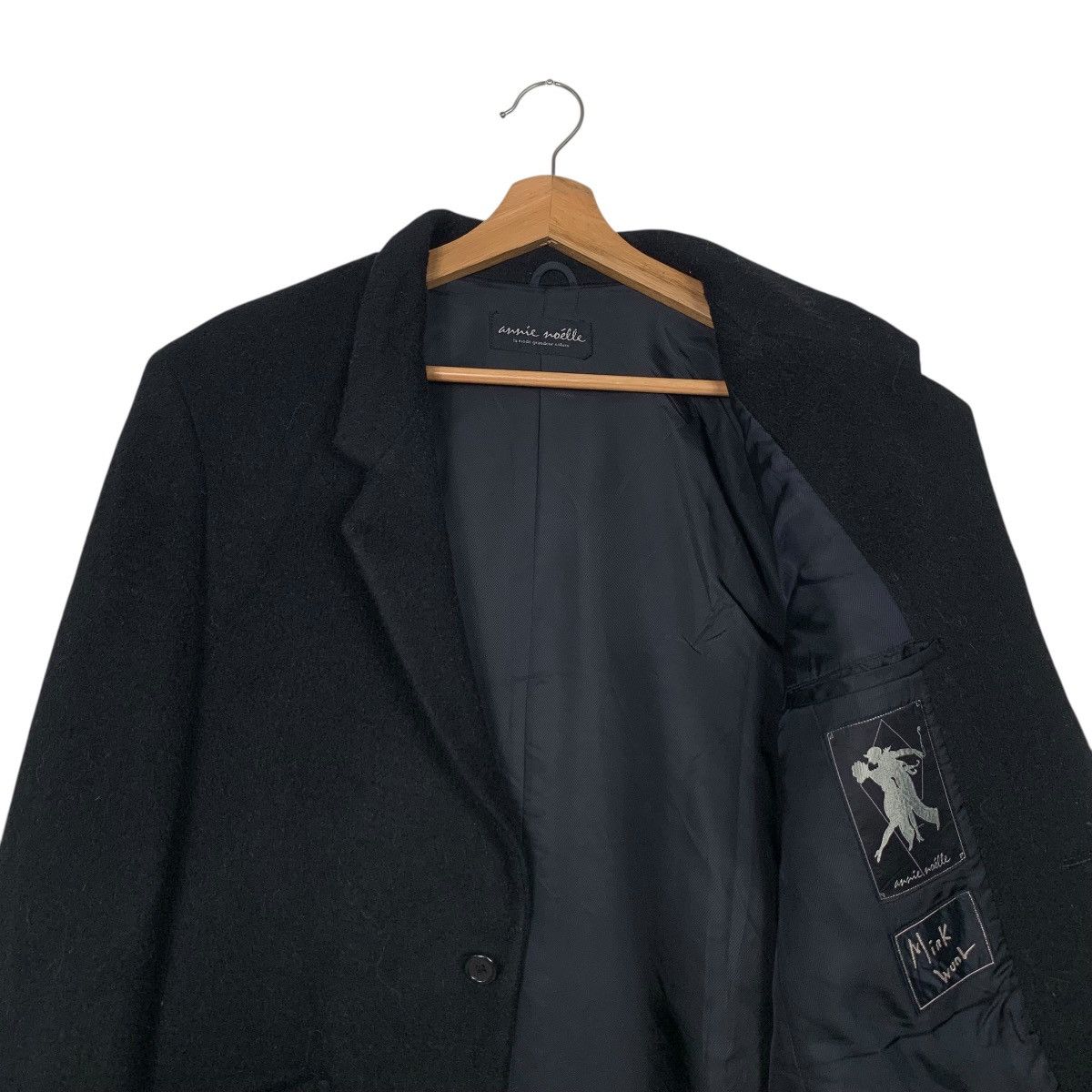 Other ANNIE NOILLE Mink Wunl Blazer Suit Jacket #2922-C132 Size US S / EU 44-46 / 1 - 10 Thumbnail