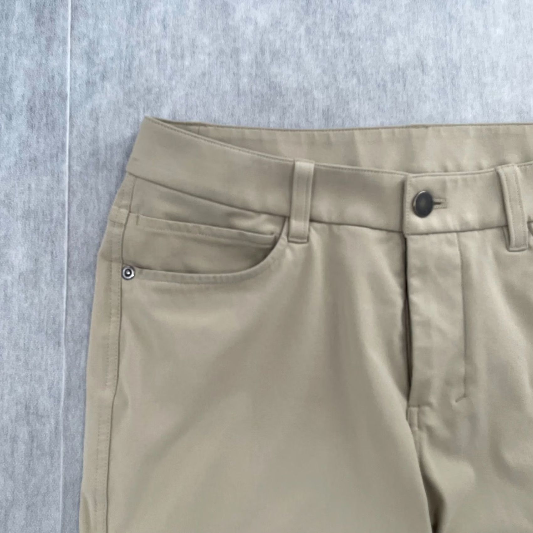 Lululemon Lululemon ABC Classic Fit 5 Pocket Pant Mens Adult 28 Tan Khaki Pockets Size US 28 / EU 44 - 3 Thumbnail