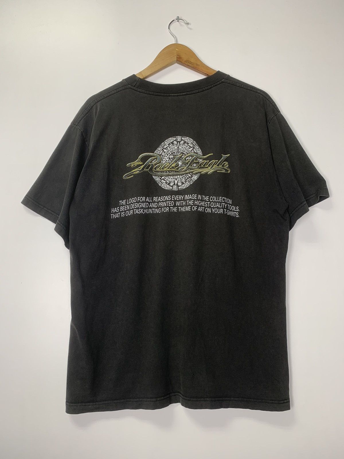 Vintage Vintage Rock Eagle T-Shirt Size US L / EU 52-54 / 3 - 8 Thumbnail
