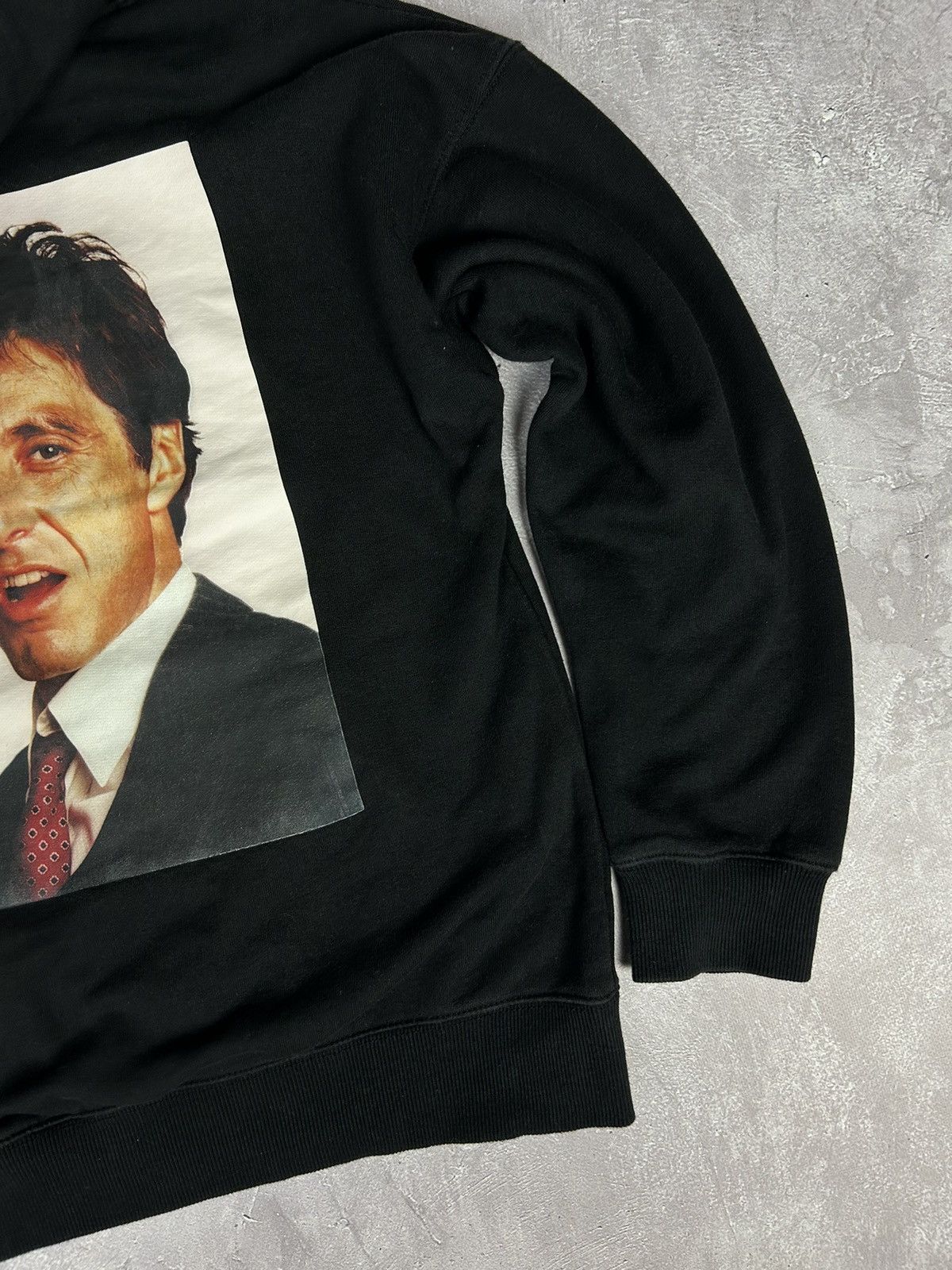 Grailed Scarface x H&M Spellout Back Print Hoodie Jumper S Oversize Size US S / EU 44-46 / 1 - 2 Thumbnail