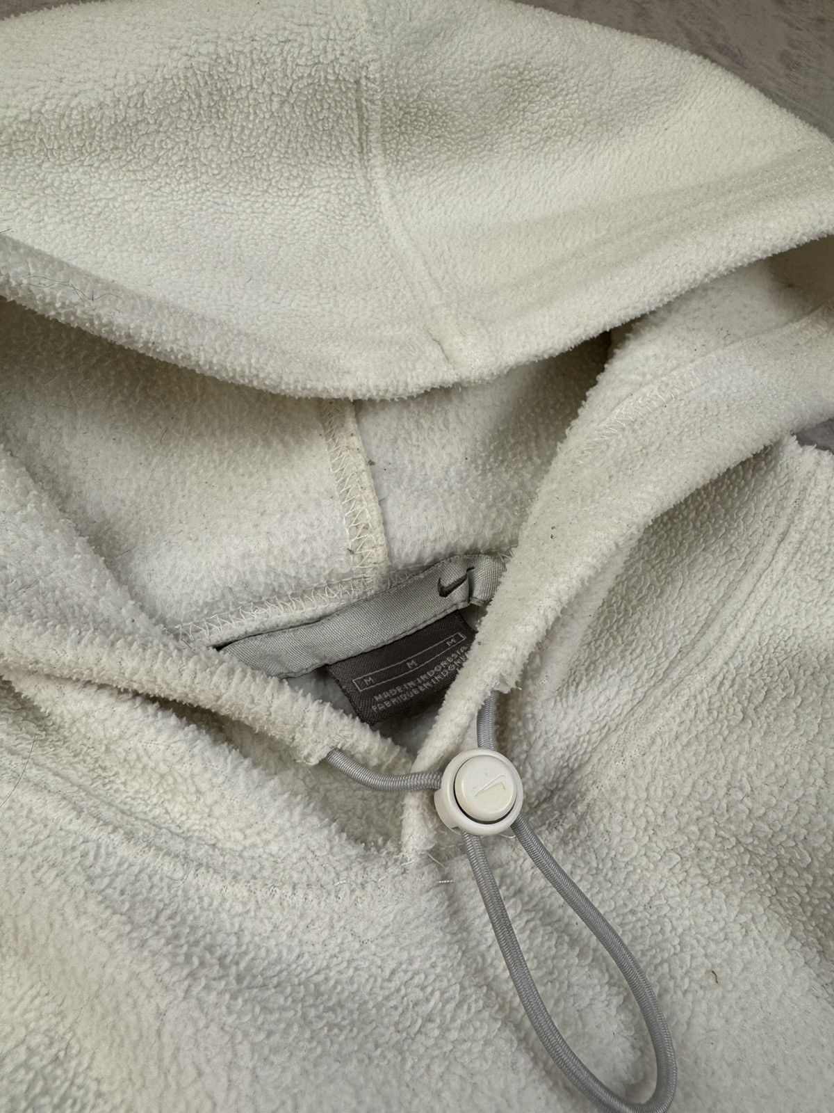 Nike × Vintage NIKE TEDDY FLEECE VINTAGE CENTER OVERSIZE BOXY SWEATSHIRT Size US M / EU 48-50 / 2 - 6 Thumbnail