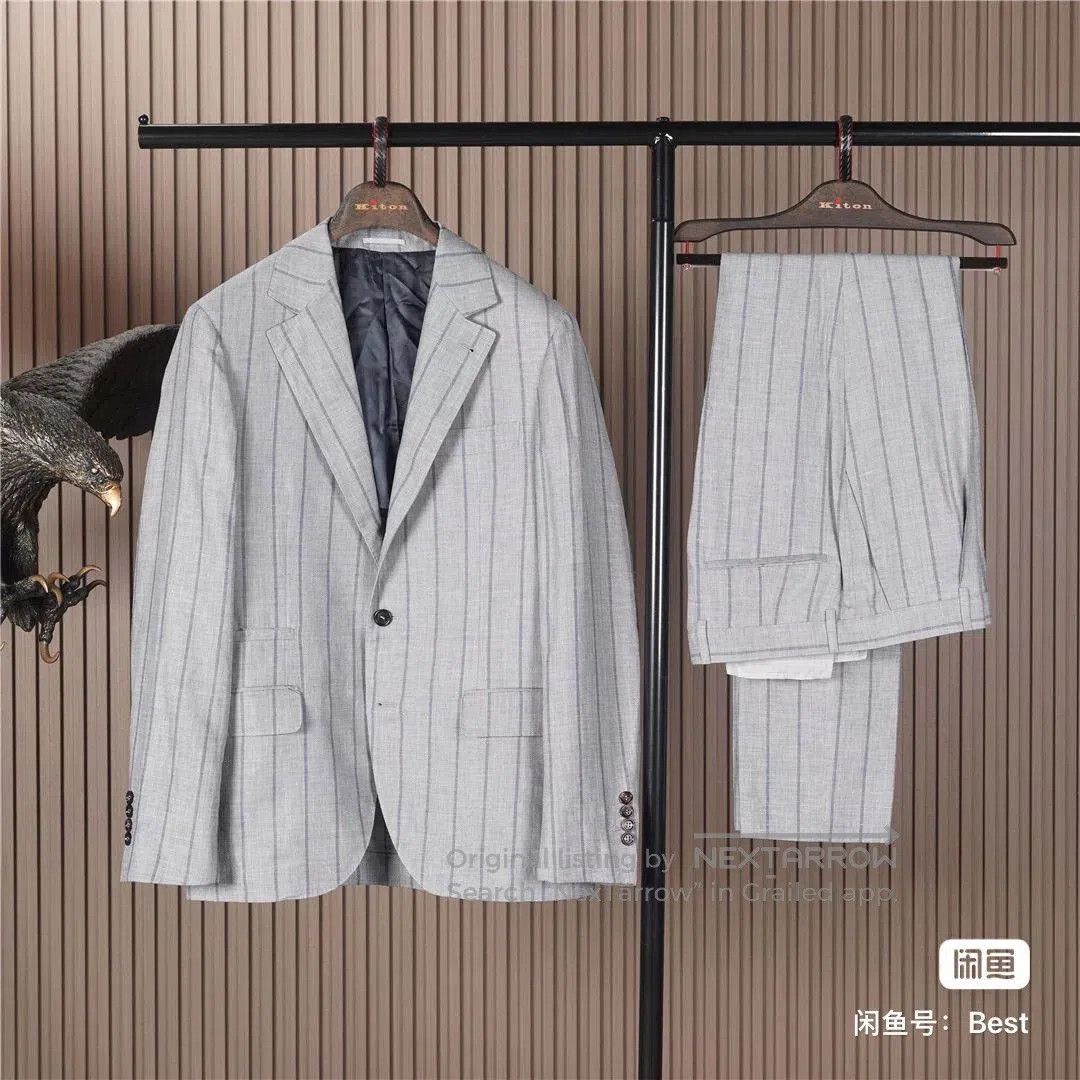 Brunello Cucinelli Brunello Cucinelli Men's Suit Set. Size US S / EU 44-46 / 1 - 9 Thumbnail