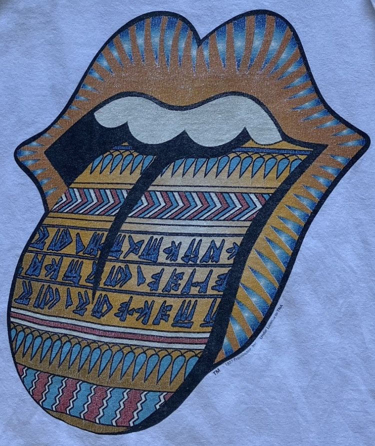 Band Tees Vintage 1997 Rolling Stones Bridges To Babylon Tee T Shirt Size US XL / EU 56 / 4 - 7 Thumbnail