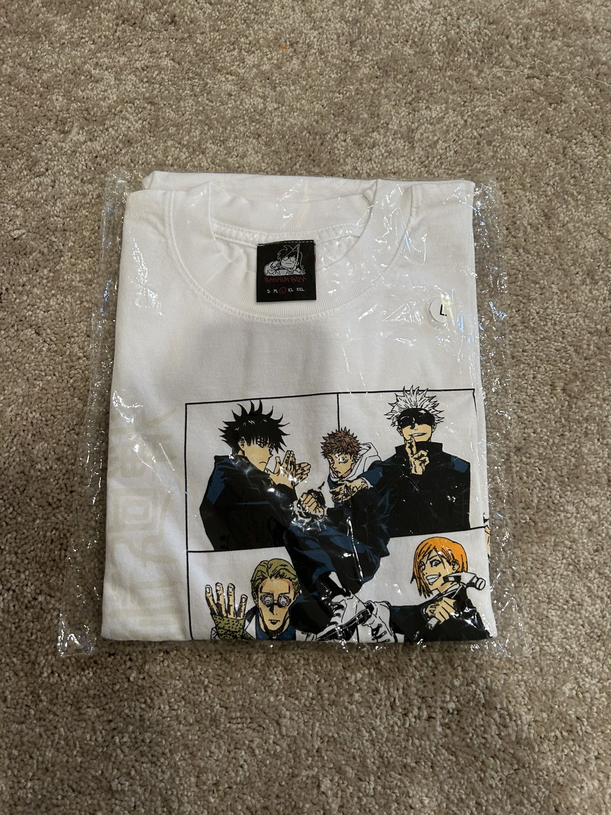 Anime Platinum Baka Jujutsu Kaisen Size US L / EU 52-54 / 3 - 1 Thumbnail