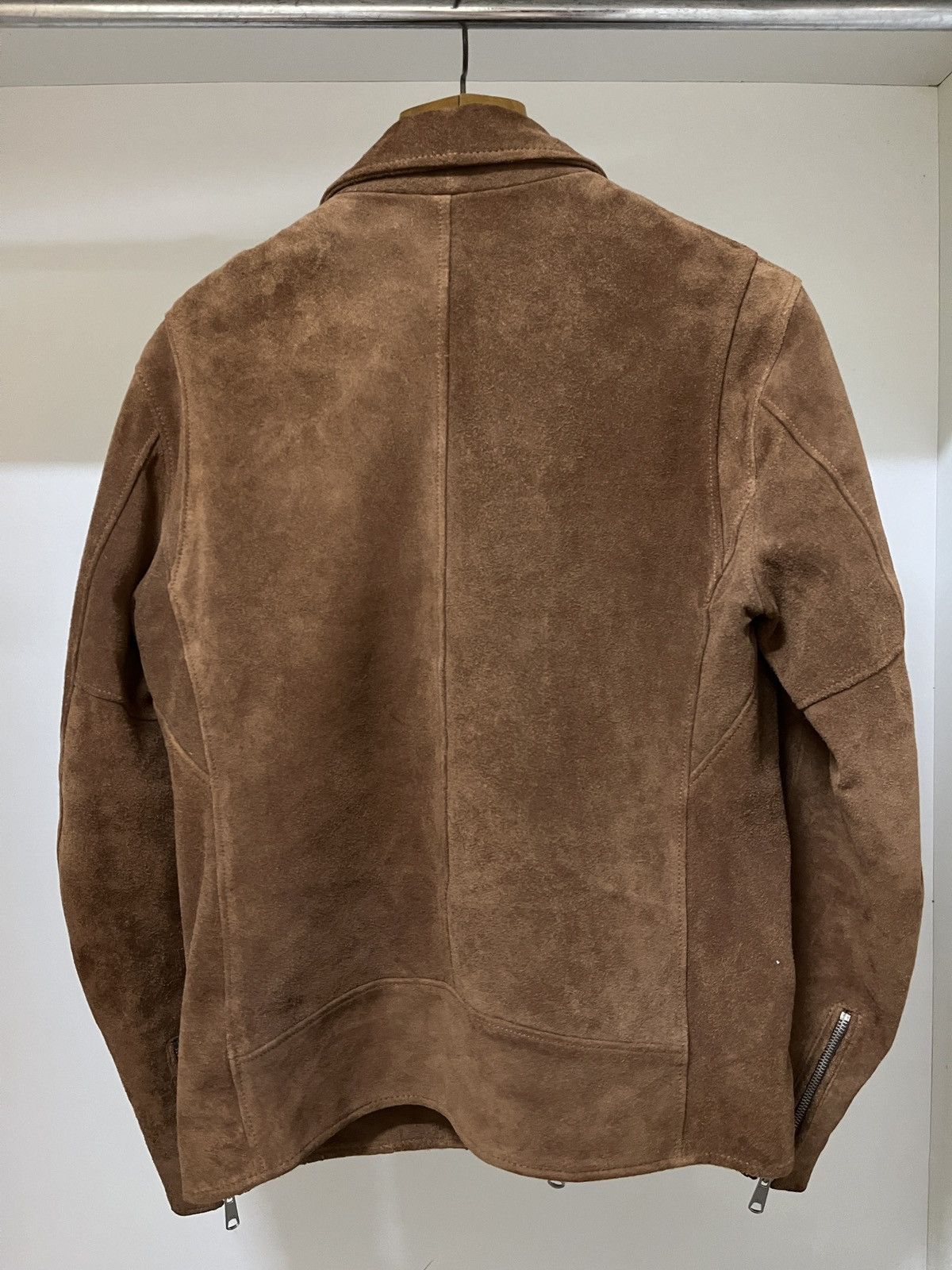 BEAUTY&YOUTH BEAUTY&YOUTH Double Collar Suede Cowhide Size S / US 4 / IT 40 - 3 Thumbnail
