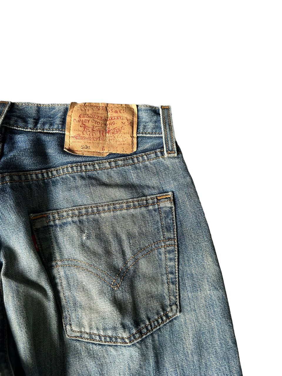 Levi's Vintage Levi's 501 rusty wash denim jeans size 29 Size US 29 - 6 Thumbnail