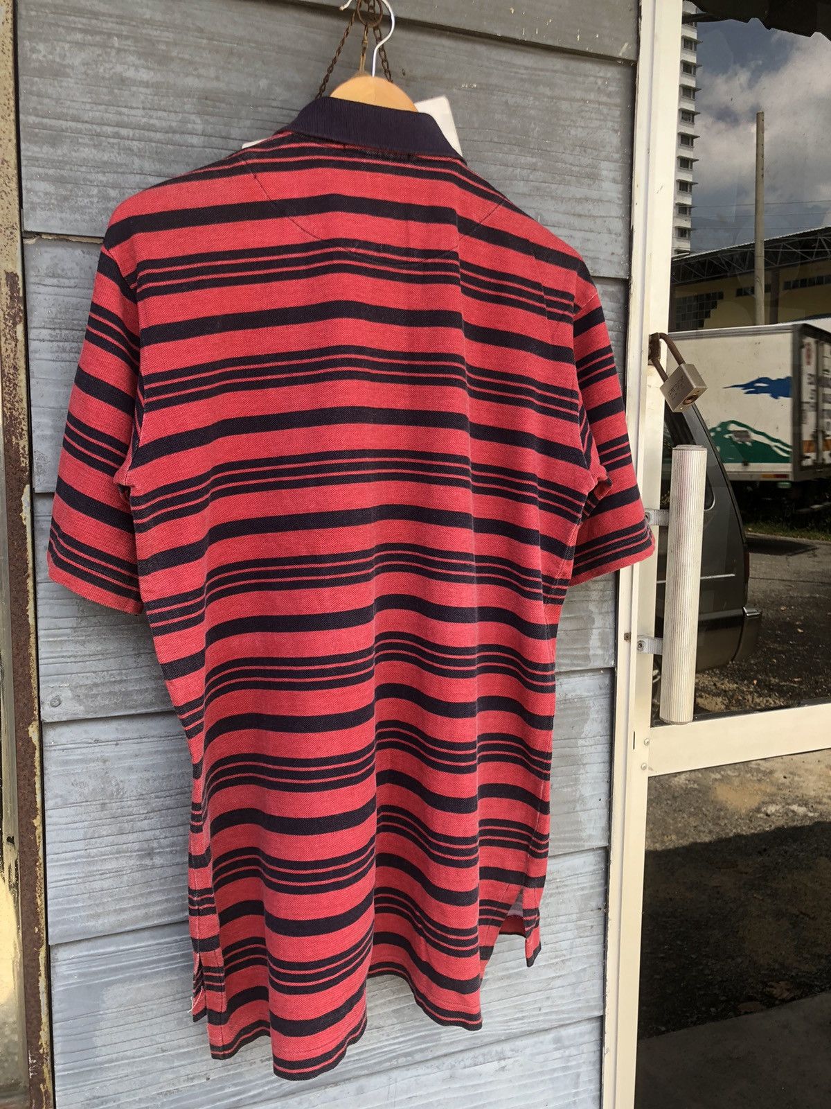 Polo Ralph Lauren Vintage Polo Ralph Lauren Stripe Polo Shirt Size US L / EU 52-54 / 3 - 11 Thumbnail
