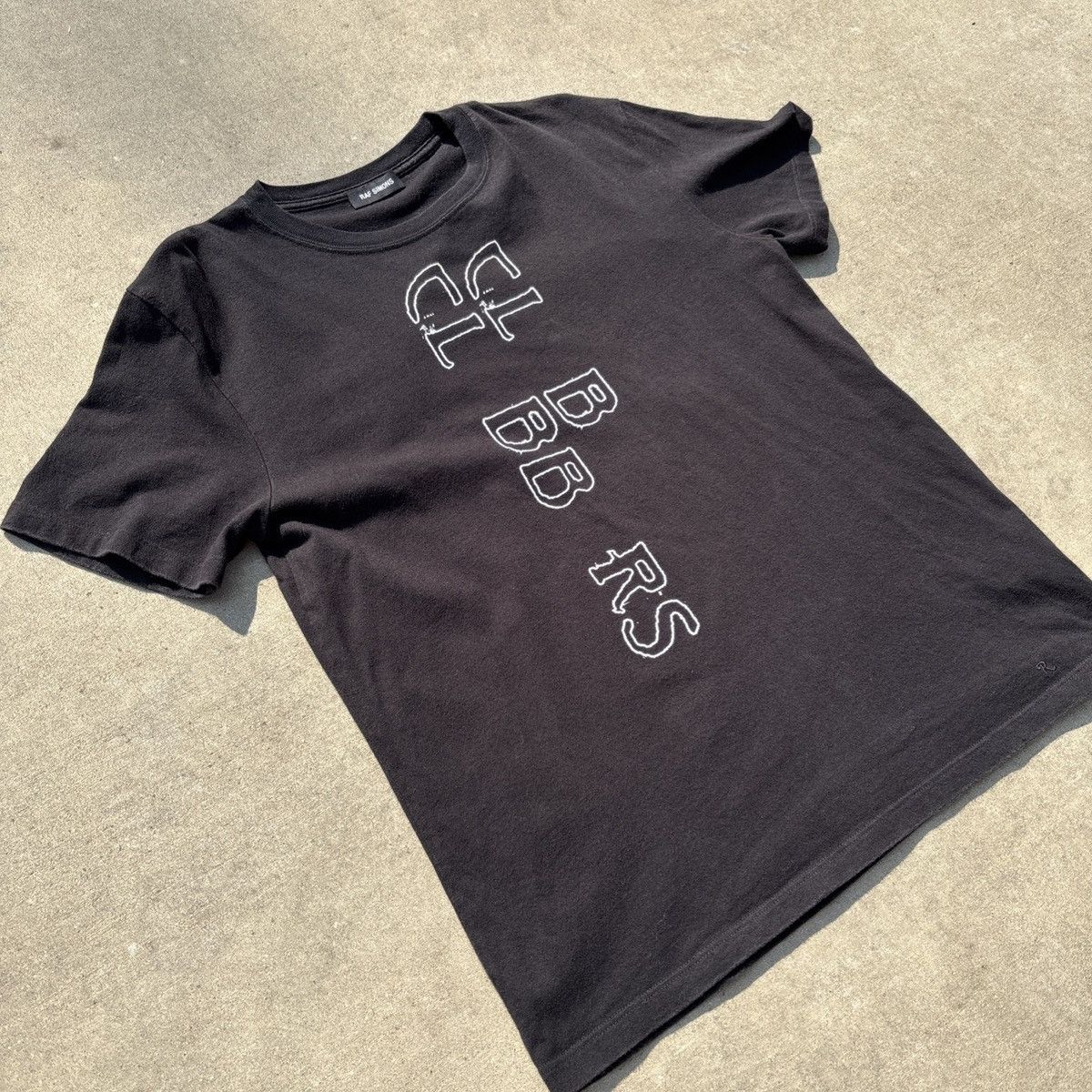 Raf Simons Raf Simons Clubbers T Shirt Black / SS19 Rare Made In Italy Size US S / EU 44-46 / 1 - 2 Thumbnail