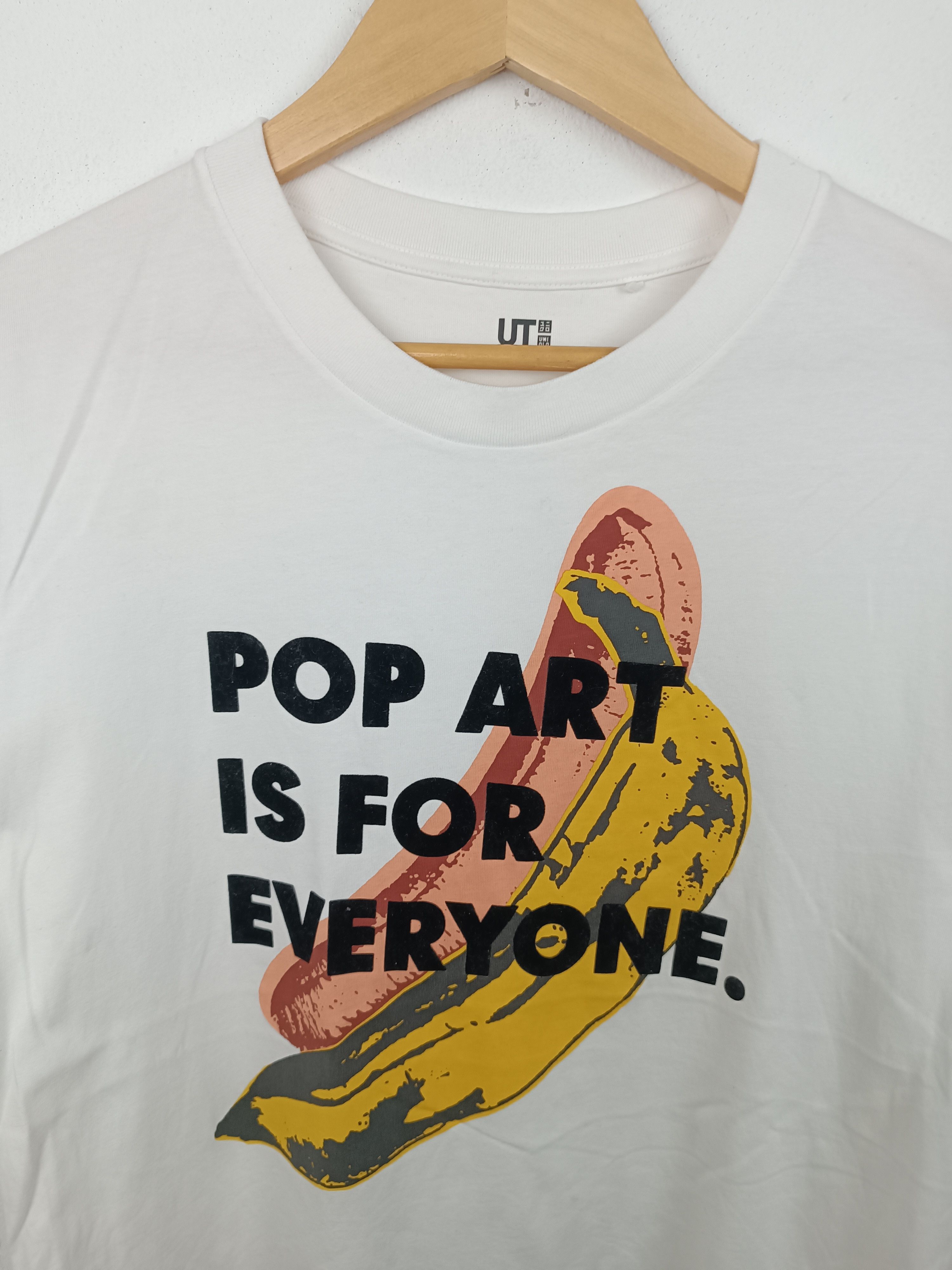 Andy Warhol VINTAGE ANDY WARHOL POP ART FOR EVERYONE BANANA VELVET TEE Size US M / EU 48-50 / 2 - 10 Thumbnail