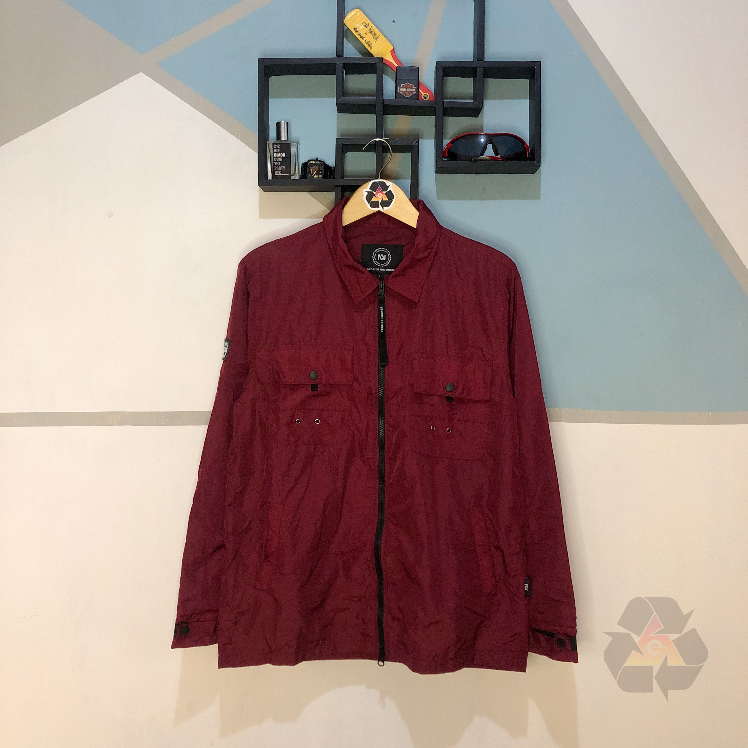 Other Troublemaker Overshirt Jacket - Indonesian Techwear Size US L / EU 52-54 / 3 - 2 Thumbnail
