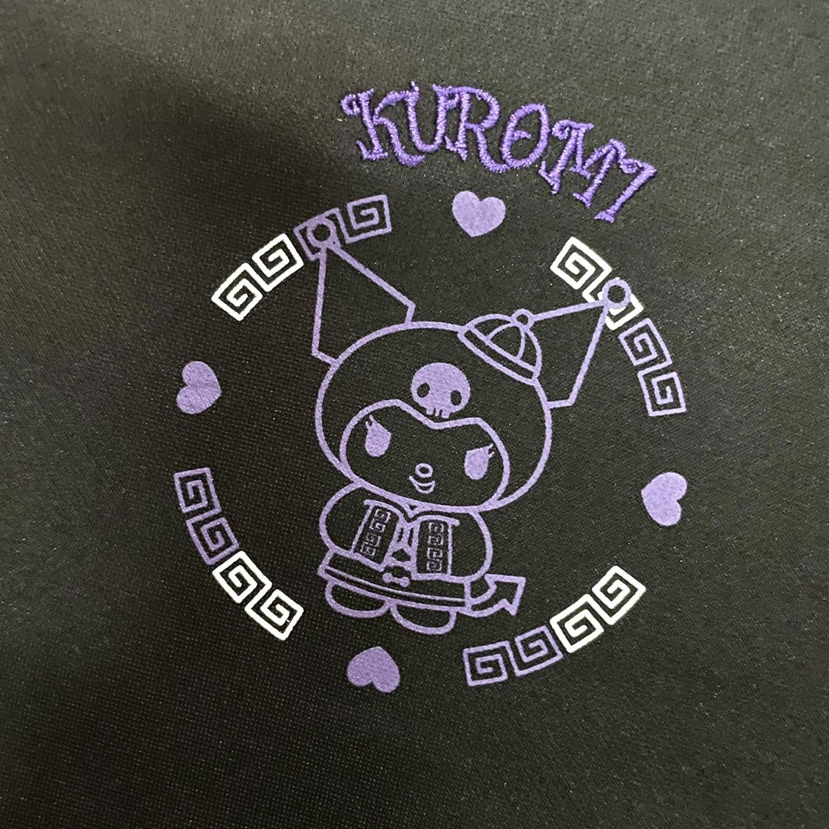 Anime Kuromi Chinese Black purple Dress Pullover Size US L / EU 52-54 / 3 - 10 Thumbnail