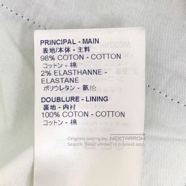 Louis Vuitton Louis Vuitton Dark blue logo presbyopic full print cotton Size US 32 / EU 48 - 8 Thumbnail