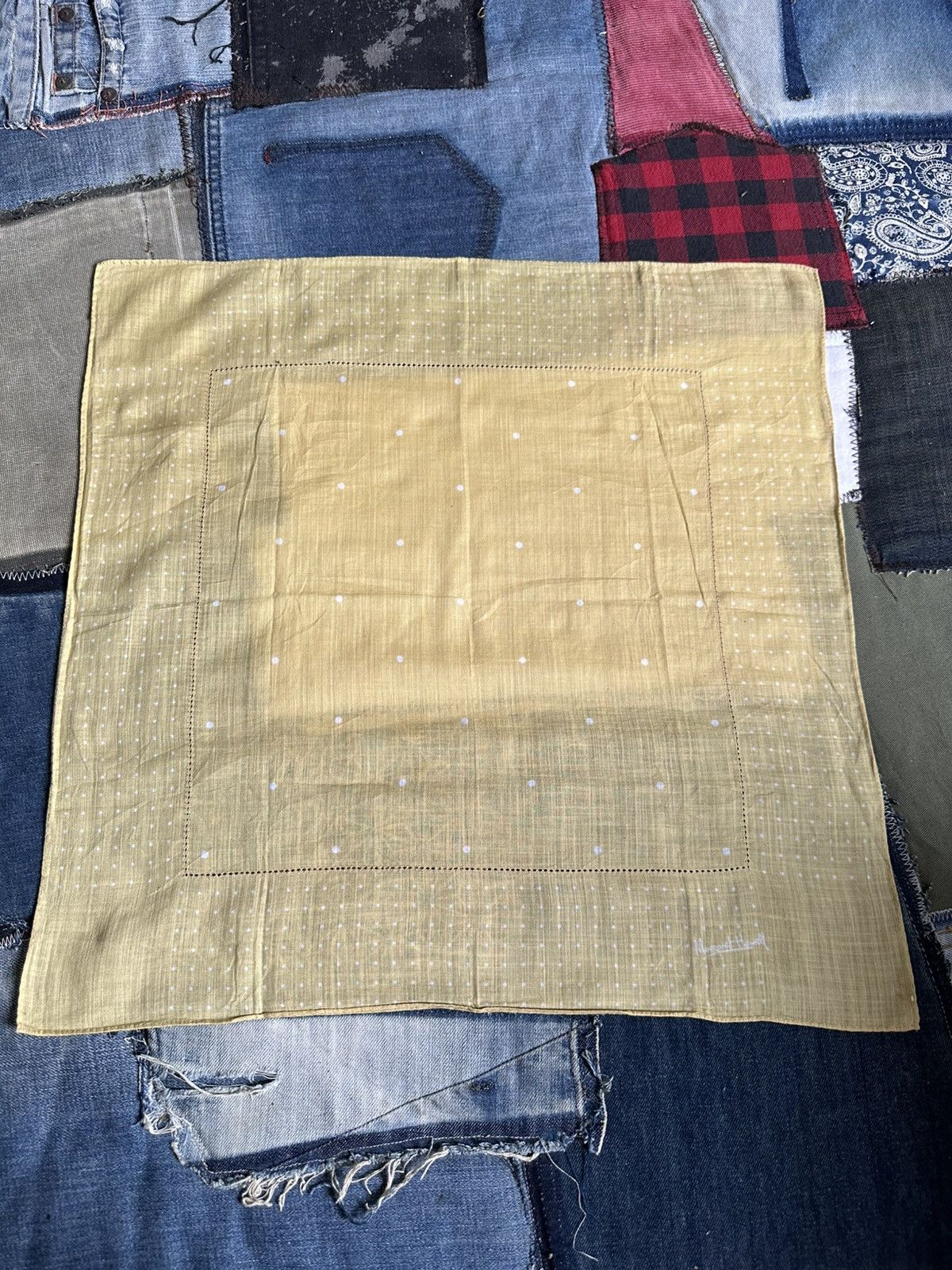 Margaret Howell × Vintage Vintage Margaret Howell Handkerchief/ Neckerchief/ Bandana Size ONE SIZE - 12 Thumbnail