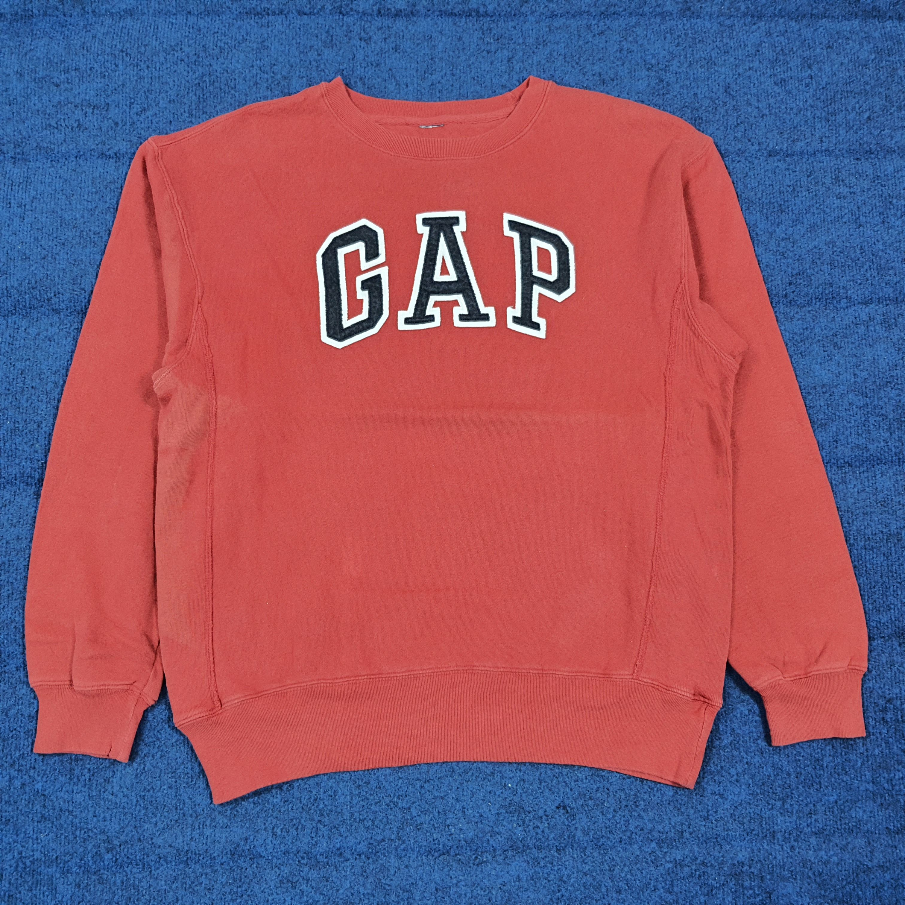 Gap Vintage GAP Spell Out Sweatshirt C288N17 Size US M / EU 48-50 / 2 - 1 Thumbnail