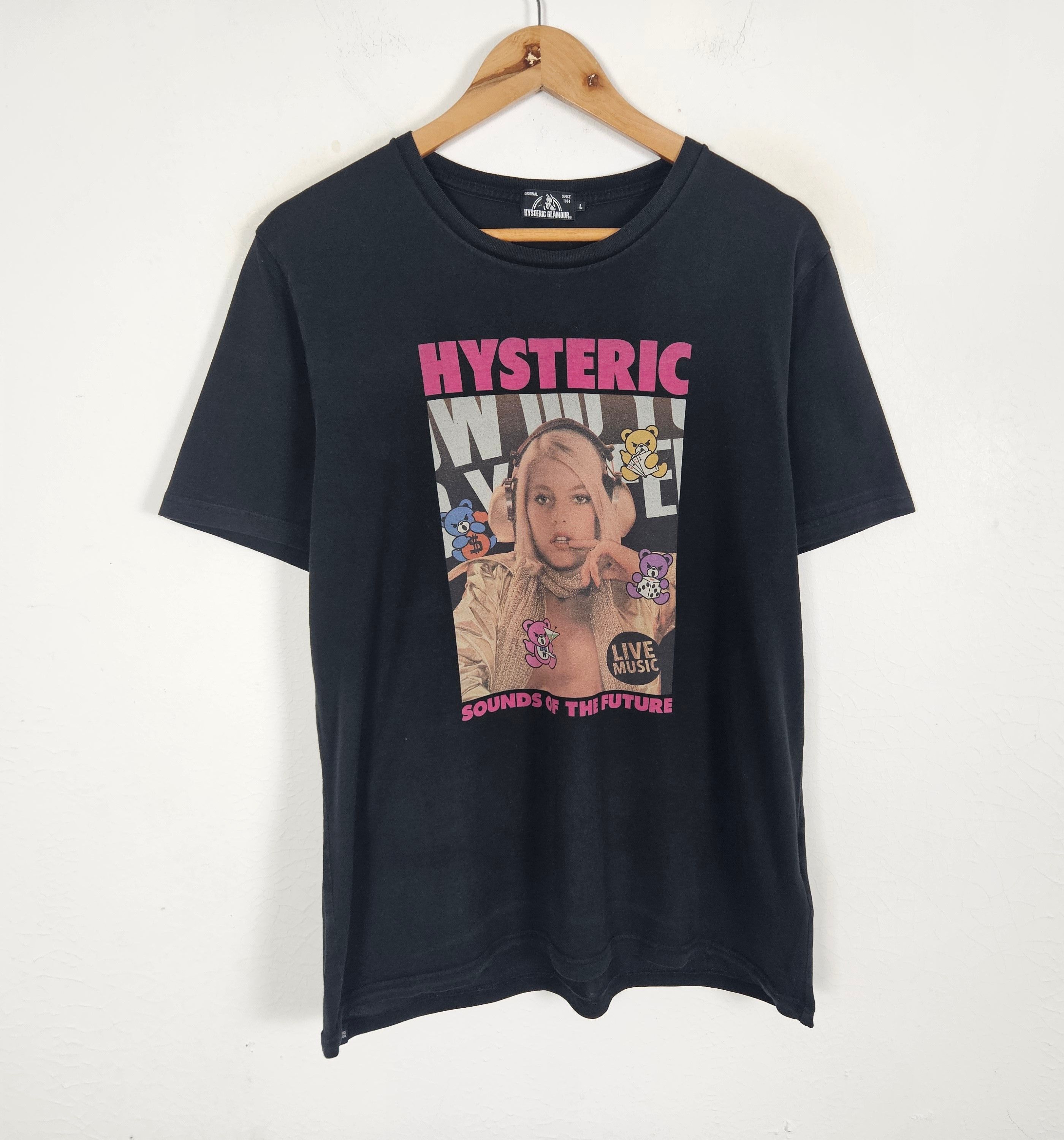 Hysteric Glamour Hysteric Glamour Sound of the Futures shirt Size US L / EU 52-54 / 3 - 2 Thumbnail