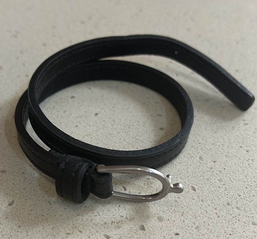 Saint Laurent Paris Saint Laurent Lucky Bone Double Wrap Bracelet Size ONE SIZE - 2 Thumbnail