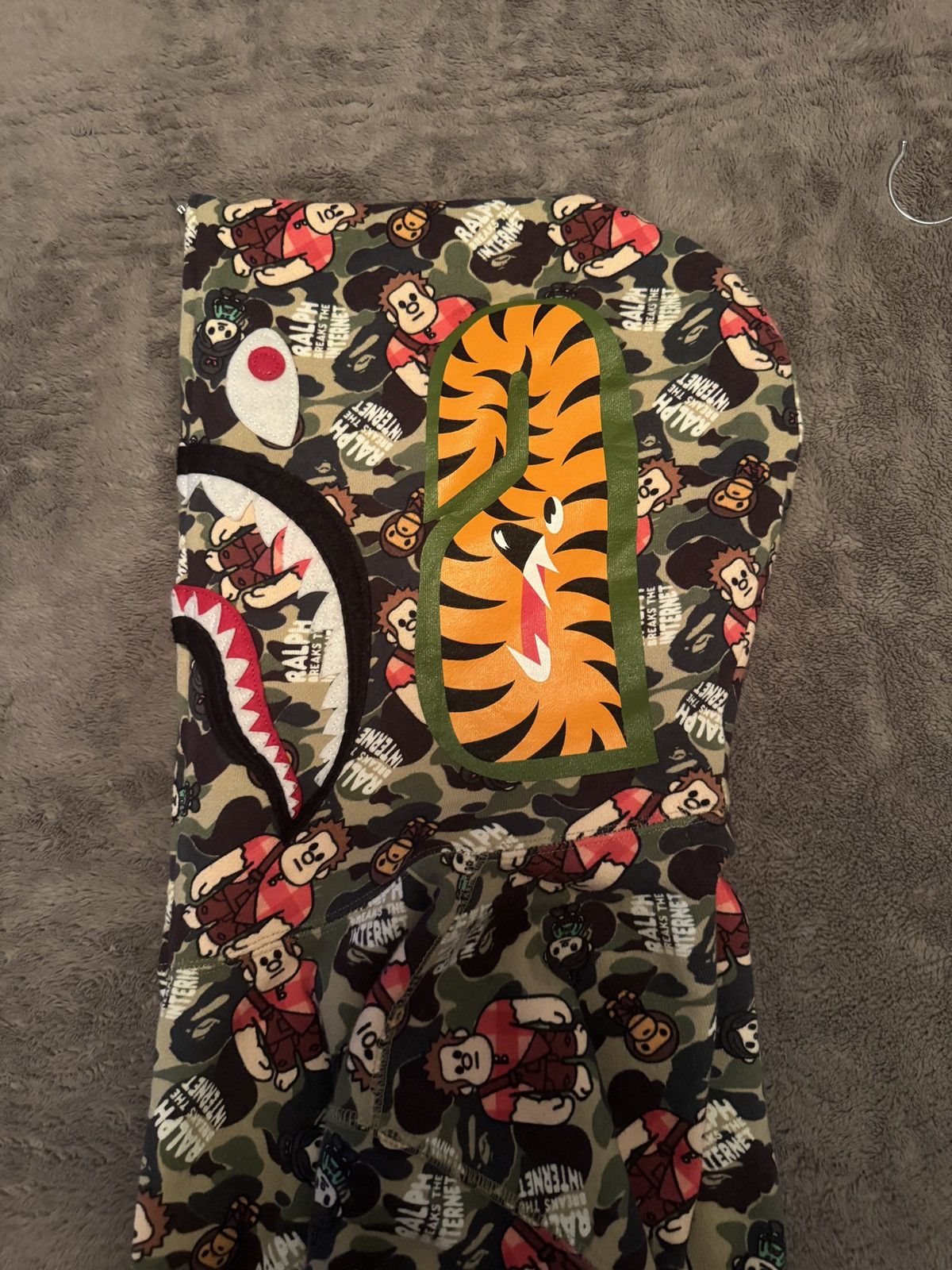 Bape Bape x Ralph breaks the internet shark hoodie Size US M / EU 48-50 / 2 - 3 Thumbnail