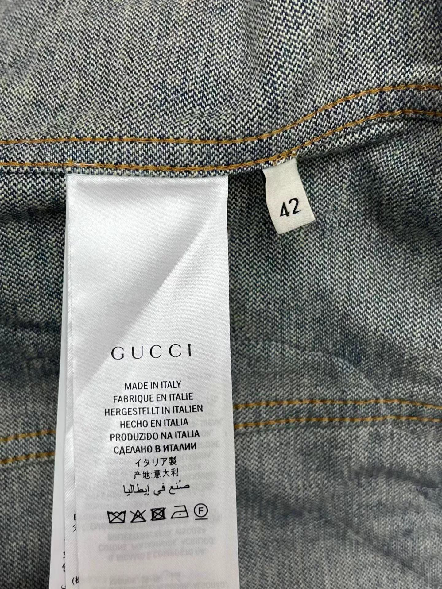 Gucci Gucci Floral Denim Jacket IT42 Size M / US 6-8 / IT 42-44 - 7 Thumbnail