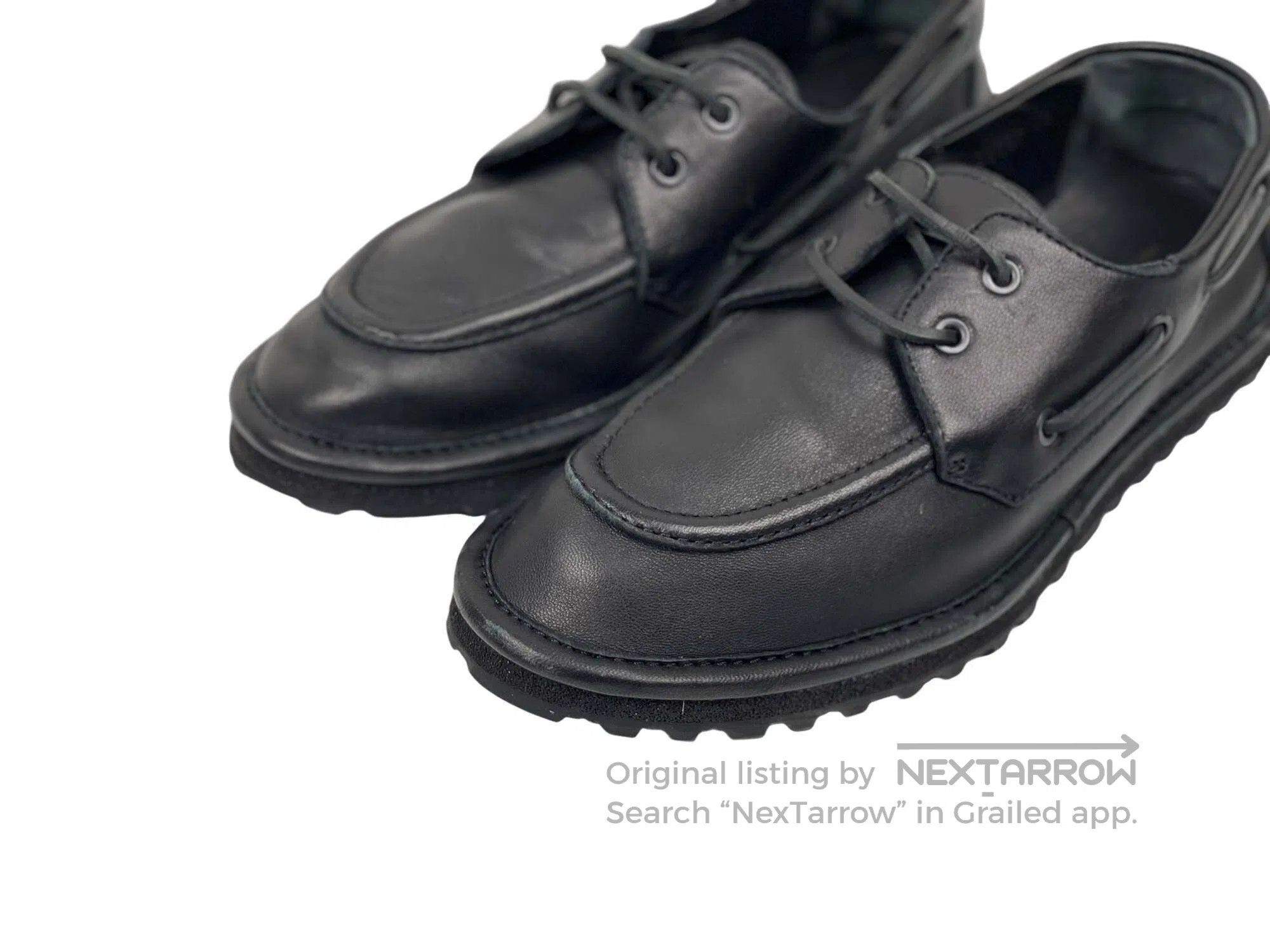 Dries Van Noten DRIES VAN NOTEN Low-Top Laced Boat Shoes Loafers Size US 9 / EU 42 - 2 Thumbnail