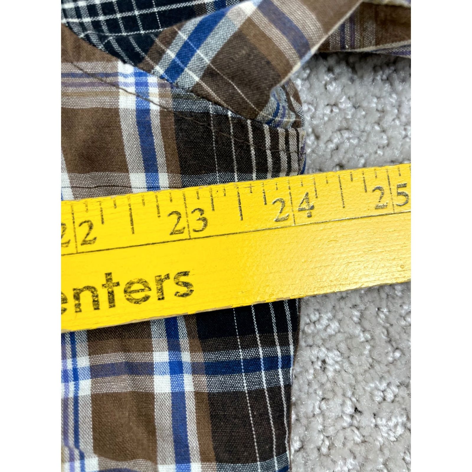 Wrangler VINTAGE Wrangler Shirt Mens L Brown Plaid Pearl Snap Cowboy Westernwear 90s Y2K Shirt Mens L Brown Plaid Pearl Snap Cowboy Western 90s Y2K Size US L / EU 52-54 / 3 - 3 Thumbnail
