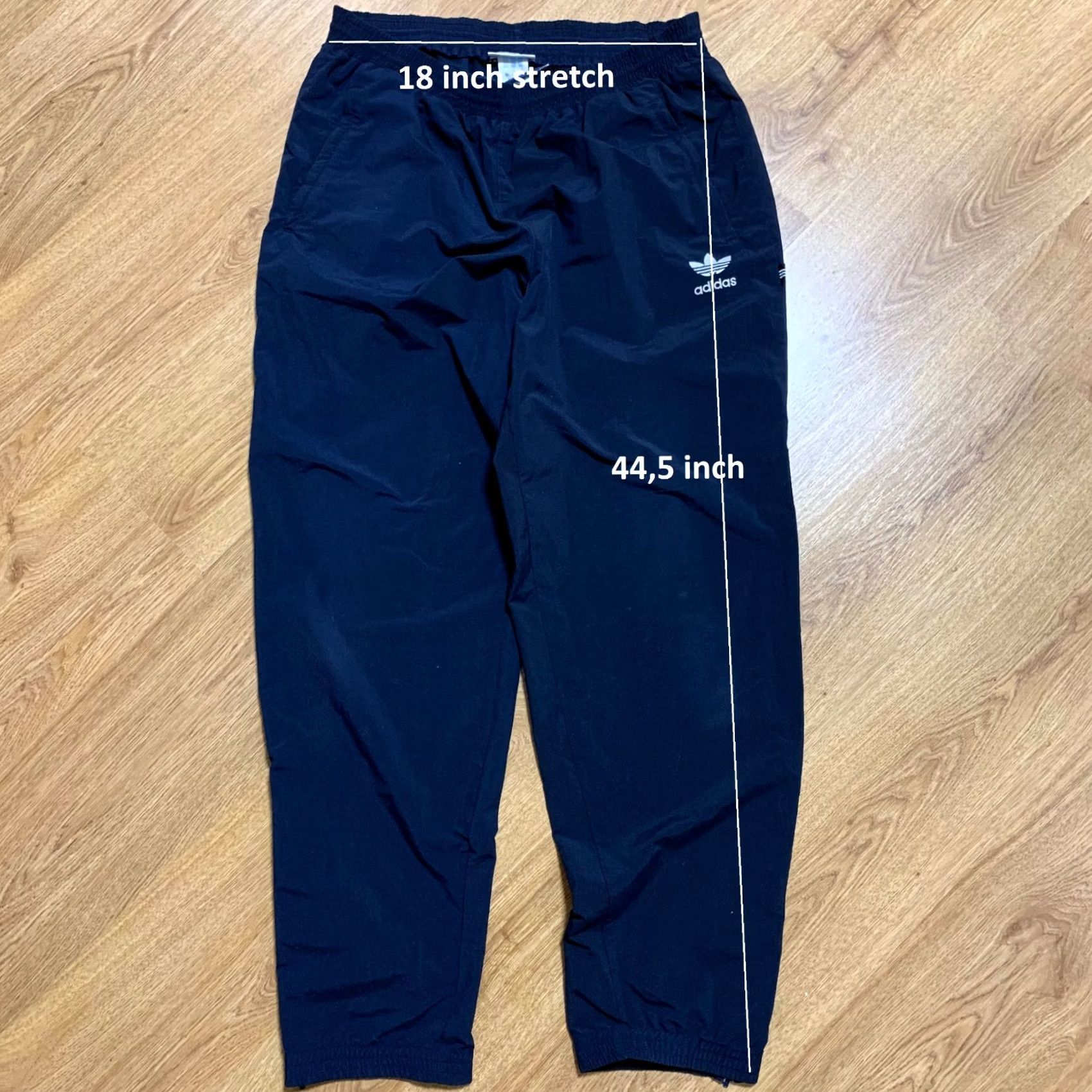 Adidas Mens Adidas Originals Vintage Track Pants Trousers XL Blue Adidas Originals Mens Trousers XL Vintage Track Pants Size US 36 / EU 52 - 2 Thumbnail