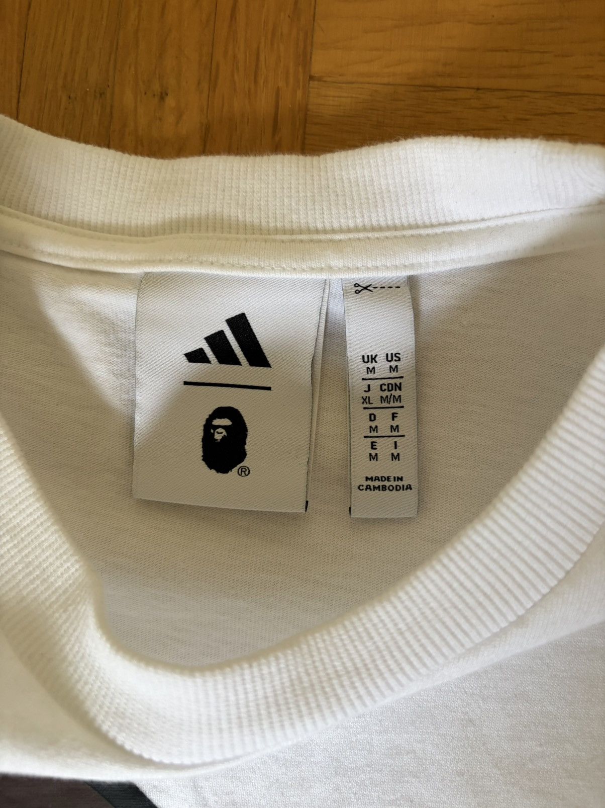 Bape Bape Baby Milo Adidas T-Shirt Size US M / EU 48-50 / 2 - 2 Thumbnail