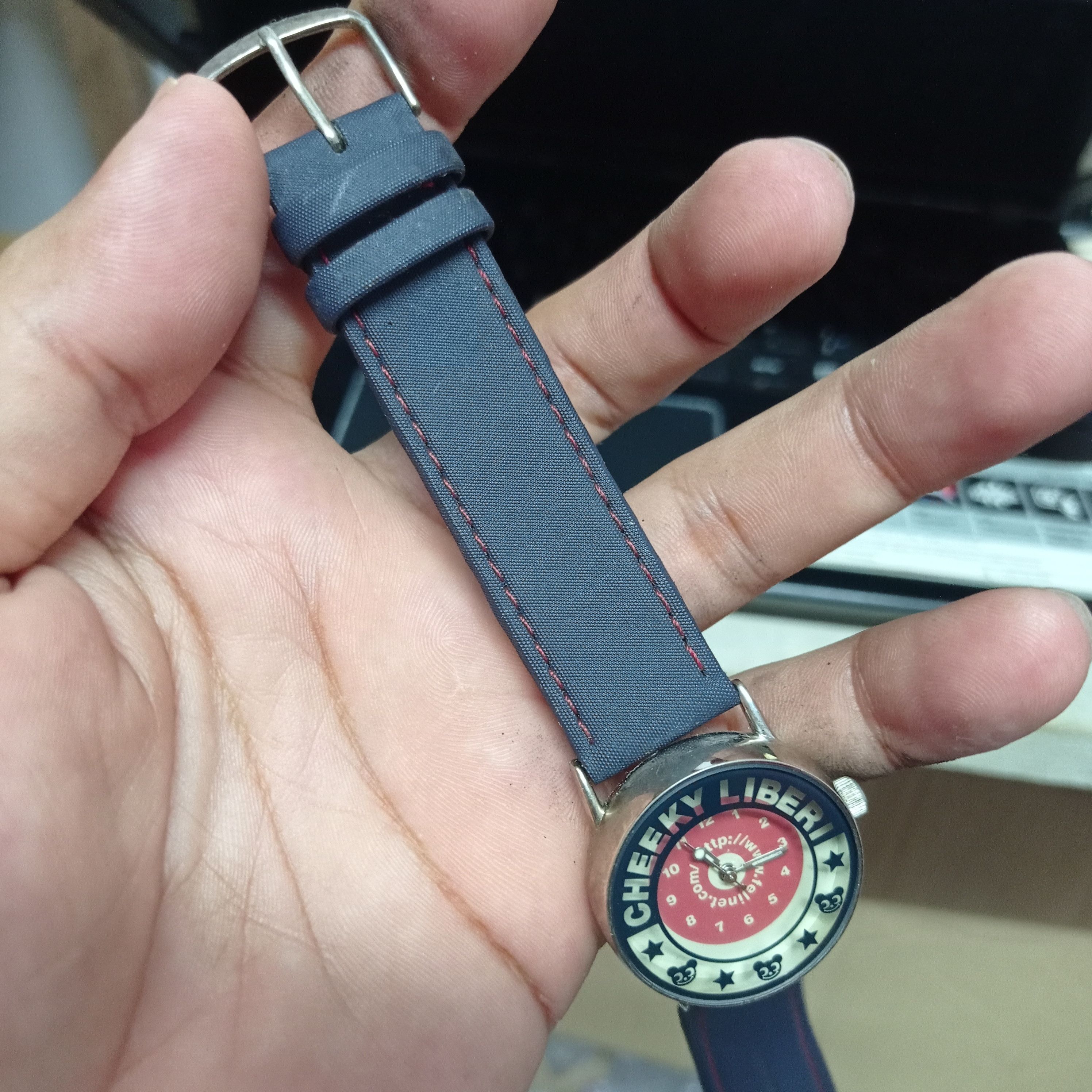Japanese Brand Vintage Japan Watch (CHEEKY LIBERI) FELISSIMO Authentic Size ONE SIZE - 6 Thumbnail