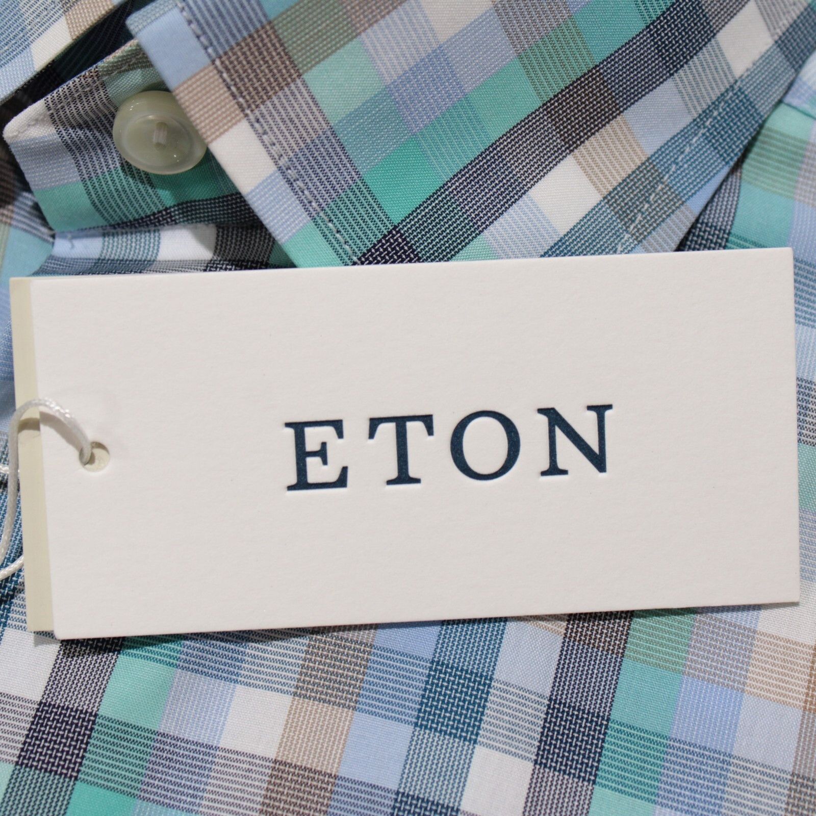 Eton Eton New with tags Shirt Size S US In Blue Size US S / EU 44-46 / 1 - 2 Thumbnail