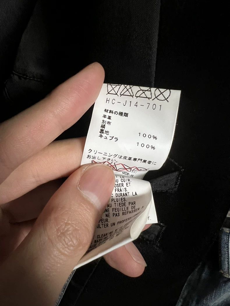 Yohji Yamamoto Yohji Yamamoto size 3 2010AW Sheepskin silk smoking suit 25 Size 38R - 4 Thumbnail