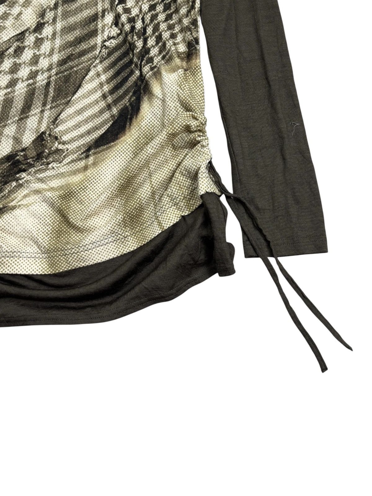 If Six Was Nine 2000s Jemy Garcon - Trompe L'oeil Keffiyeh Semagh Top Size US M / EU 48-50 / 2 - 6 Thumbnail