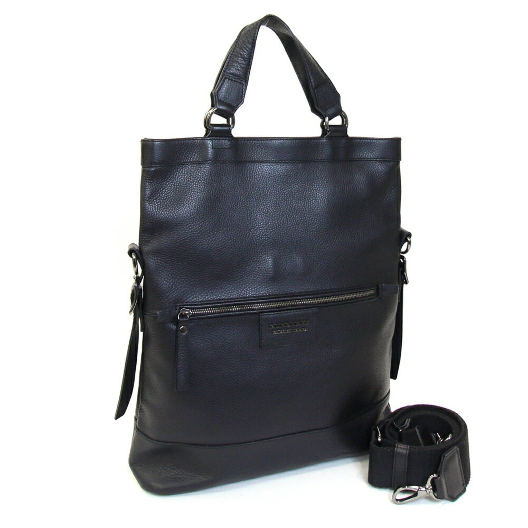 Burberry Burberry Black Label Handbag Leather Shoulder Bag Men's BURBERRY BLACK LABEL Size ONE SIZE - 1 Thumbnail