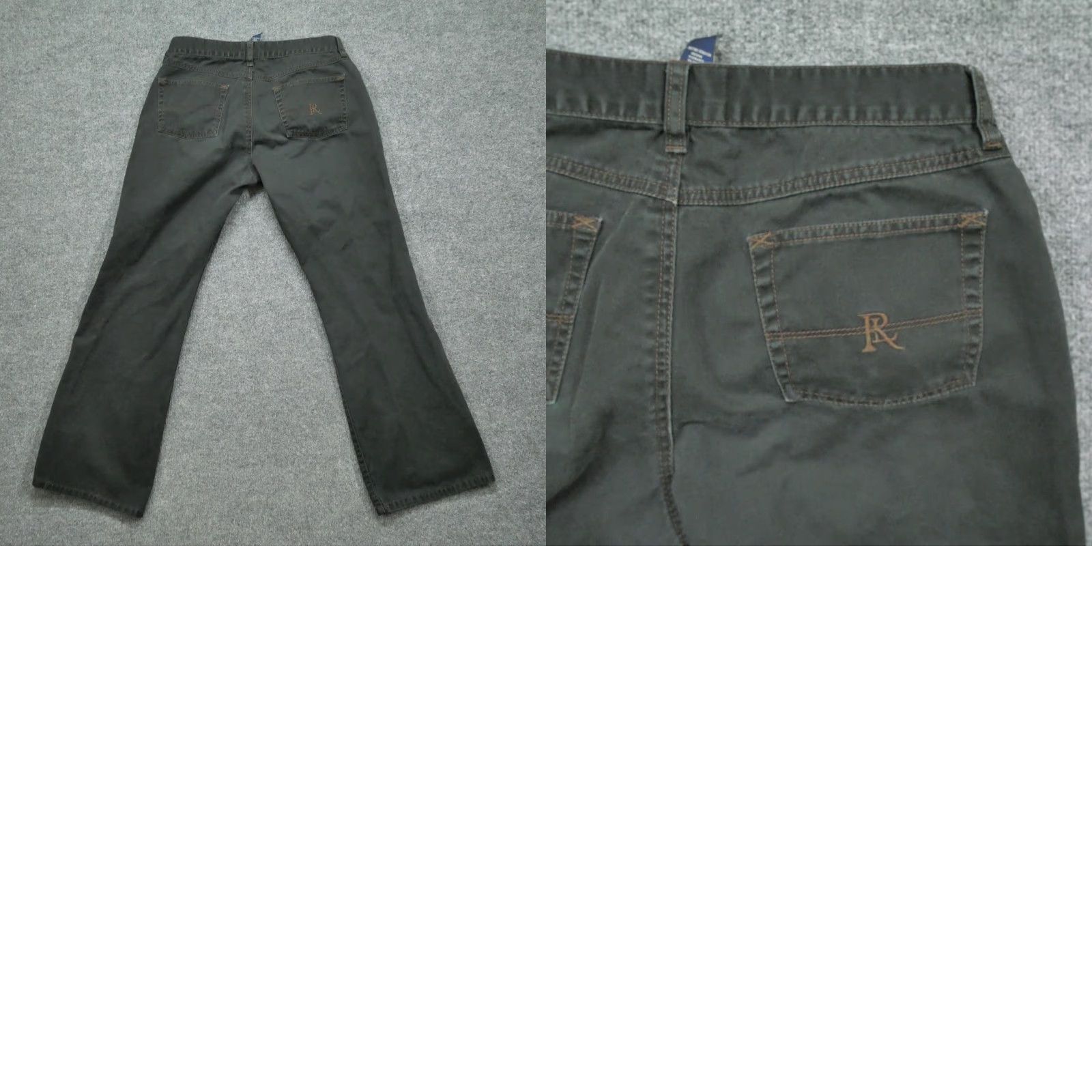Ralph Lauren **VINTAGE Ralph Lauren Womens 10 Black Chino Pants 30x28** User: **VINTAGE Ralph Lauren Womens 10 Black Chino Pants** 30x28 **Y2K** Size 32" / US 10 / IT 46 - 8 Thumbnail