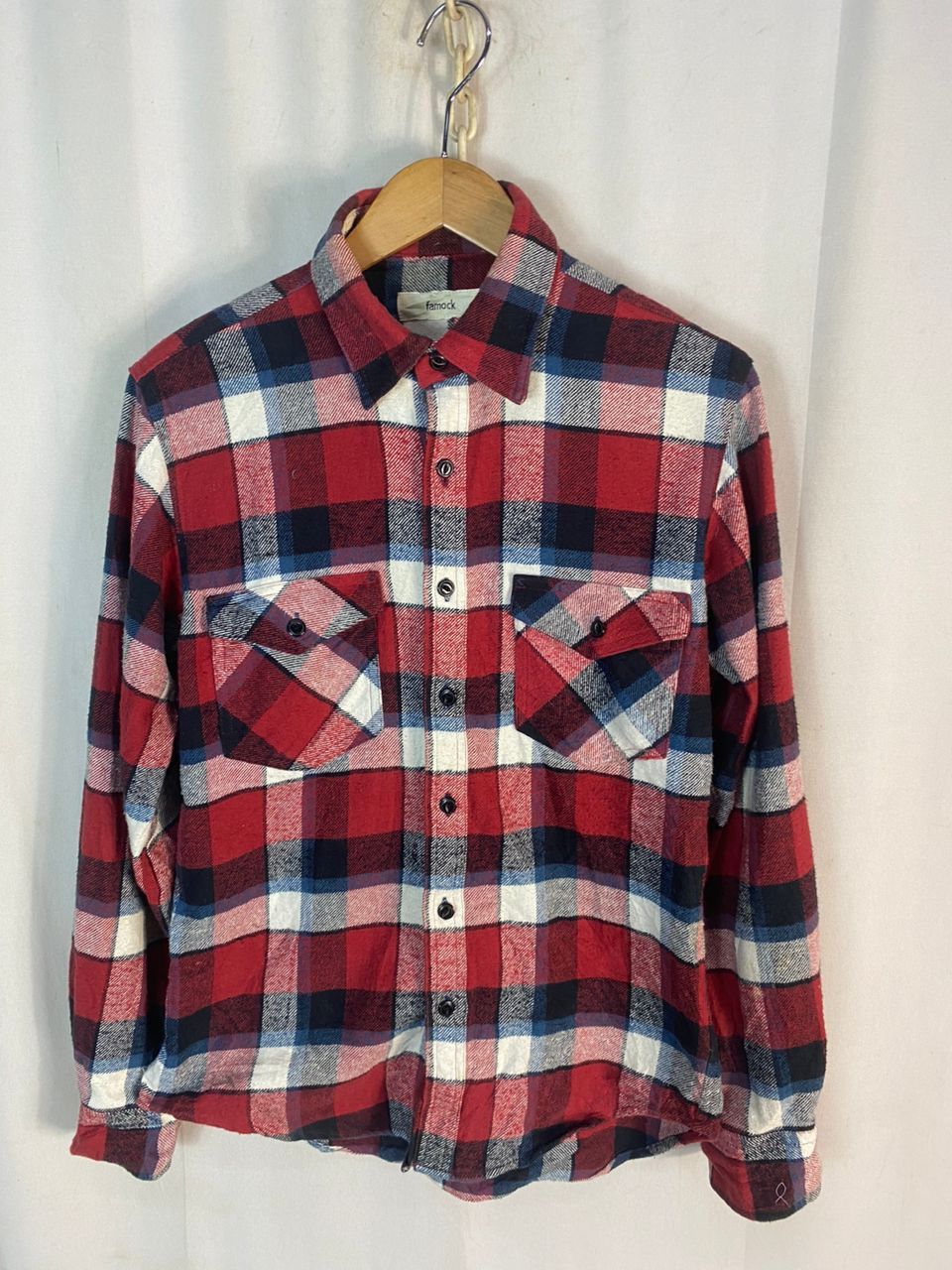 Flannel × Japanese Brand Famock button up flannel shirt Size US M / EU 48-50 / 2 - 1 Thumbnail