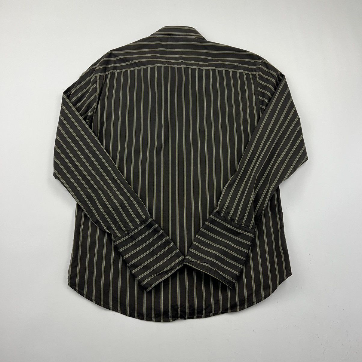 Kenzo Kenzo Vintage Stripes Pattern Button Shirt Size US L / EU 52-54 / 3 - 2 Thumbnail