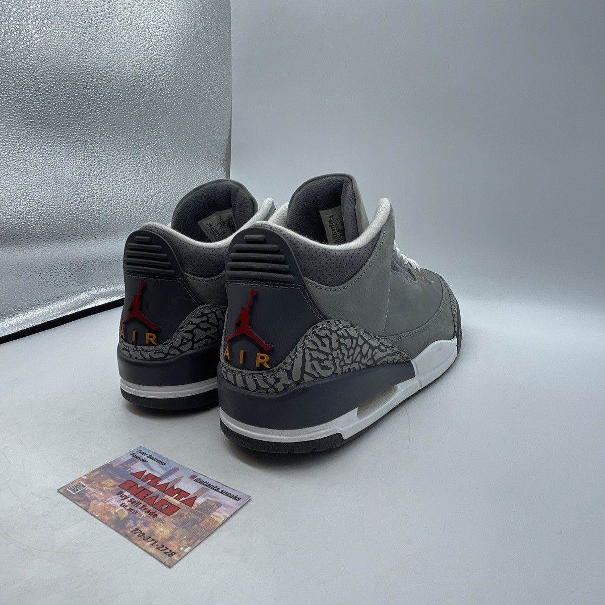 Jordan Brand Air Jordan 3 cool grey Size US 10 / EU 43 - 5 Thumbnail