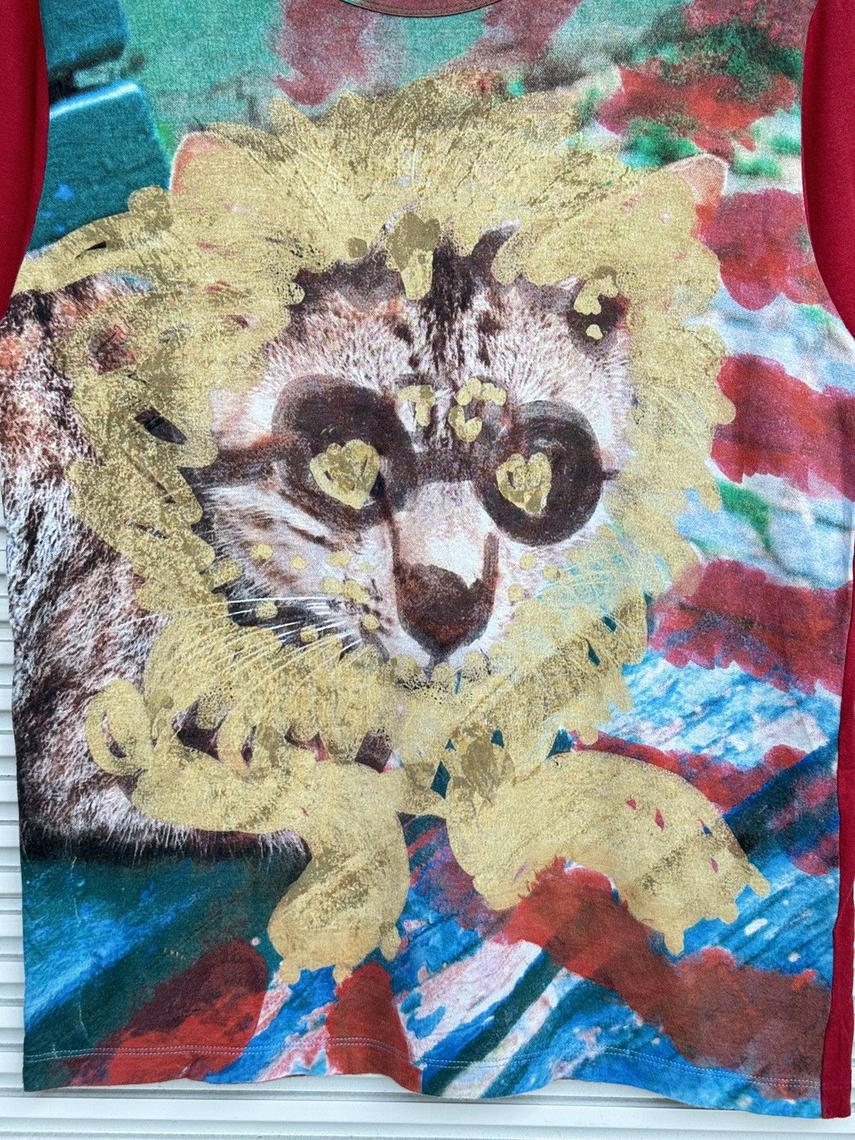 Issey Miyake Issey Miyake Tsumori Chisato Raccoon Tees Size US M / EU 48-50 / 2 - 3 Thumbnail
